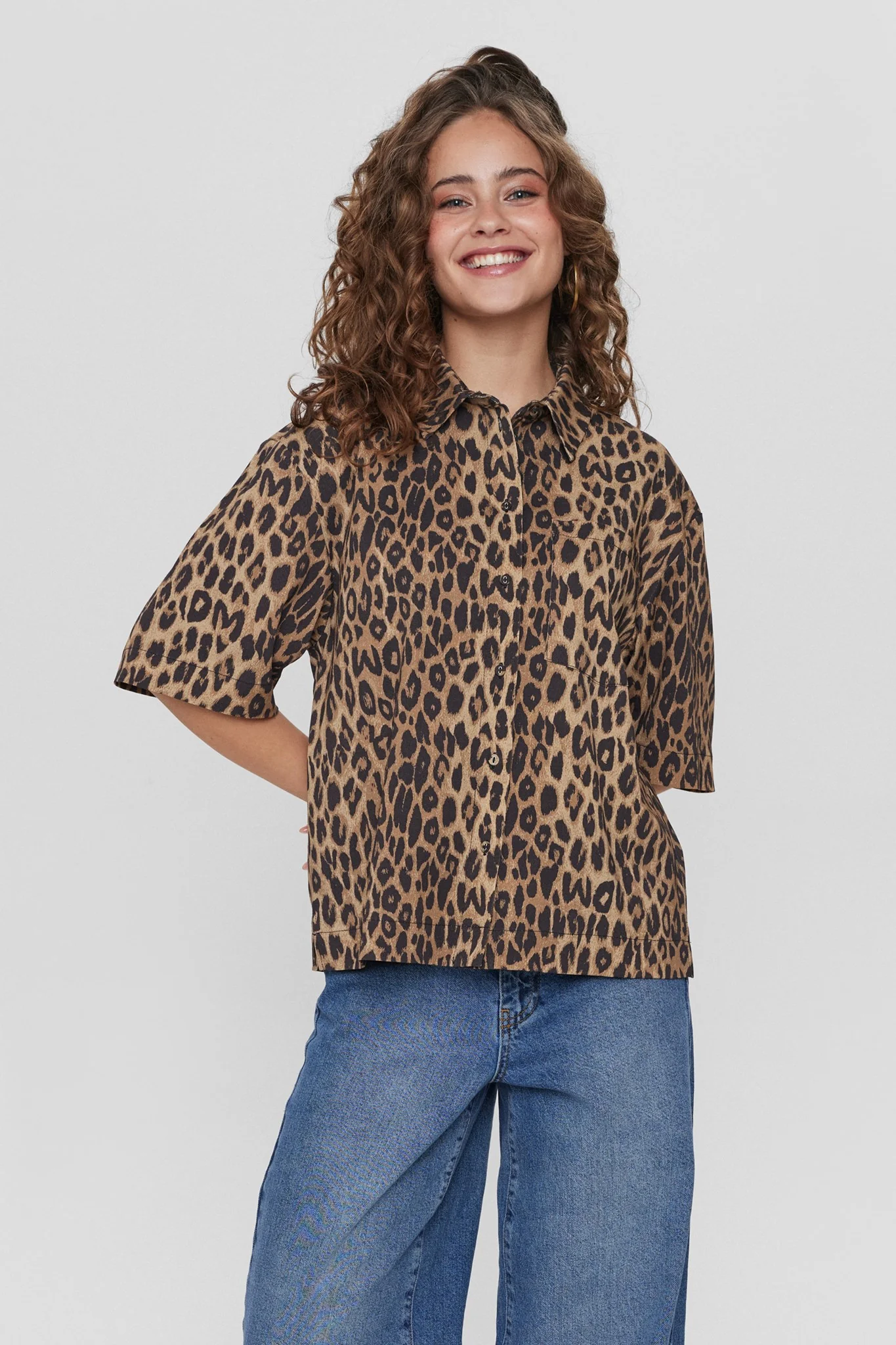 NUHEATHER SHIRT - Tiger´s Eye