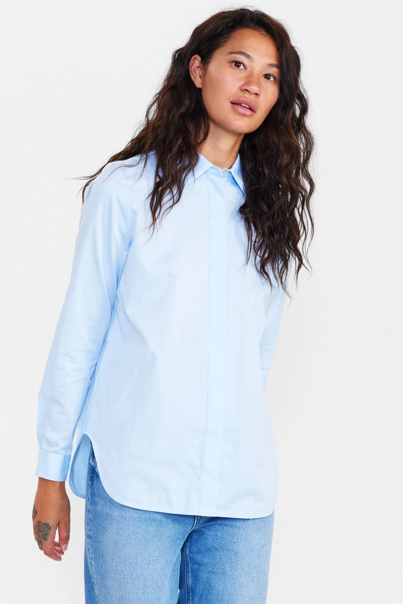 NUHELENA NOOS SHIRT  - Airy Blue - Image 3