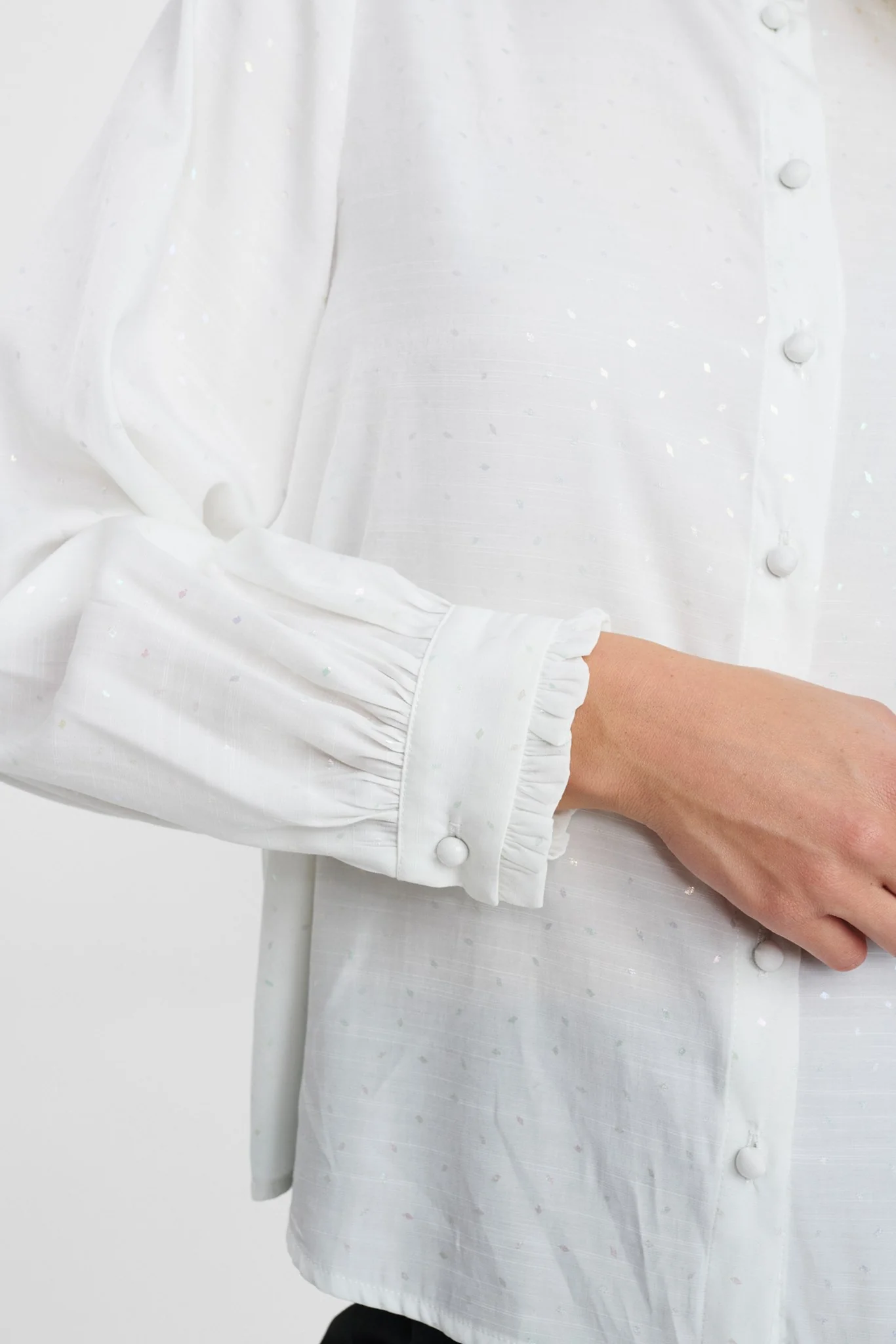NUHELENA SHIRT - Bright White - Image 5