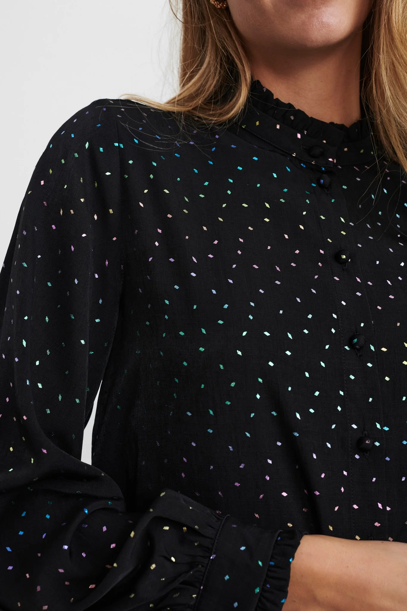 NUHELENA SHIRT - Caviar - Image 9