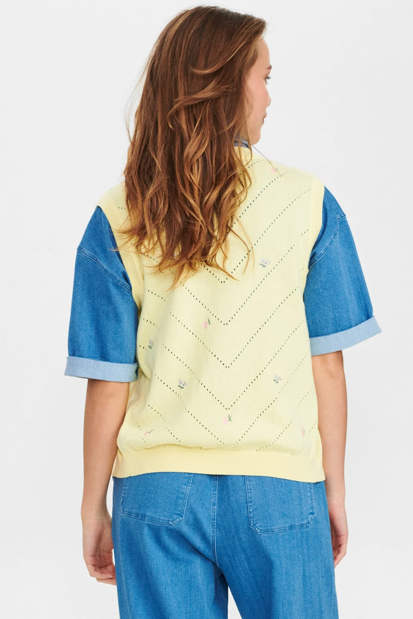 NUHELLA WAISTCOAT - Popcorn - Image 2