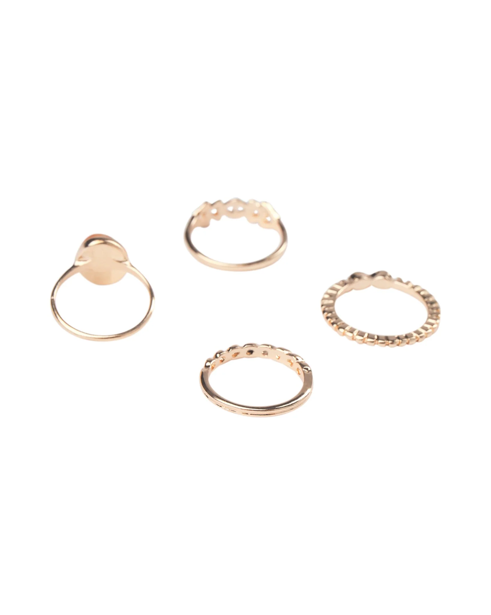 NUHELPA RING 4-PACK - Gold - Image 4