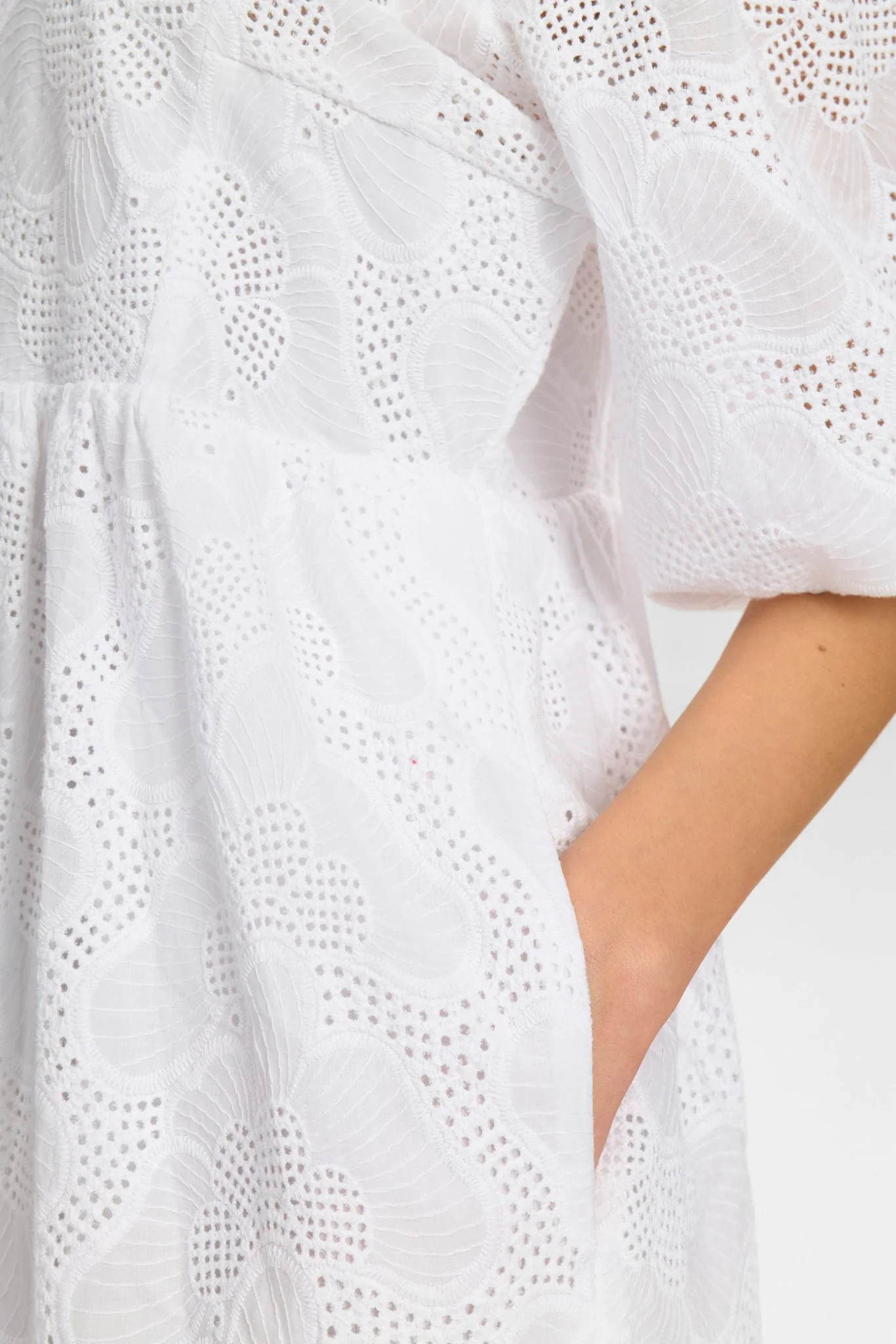 NUHENSLEY DRESS - Bright White - Image 4