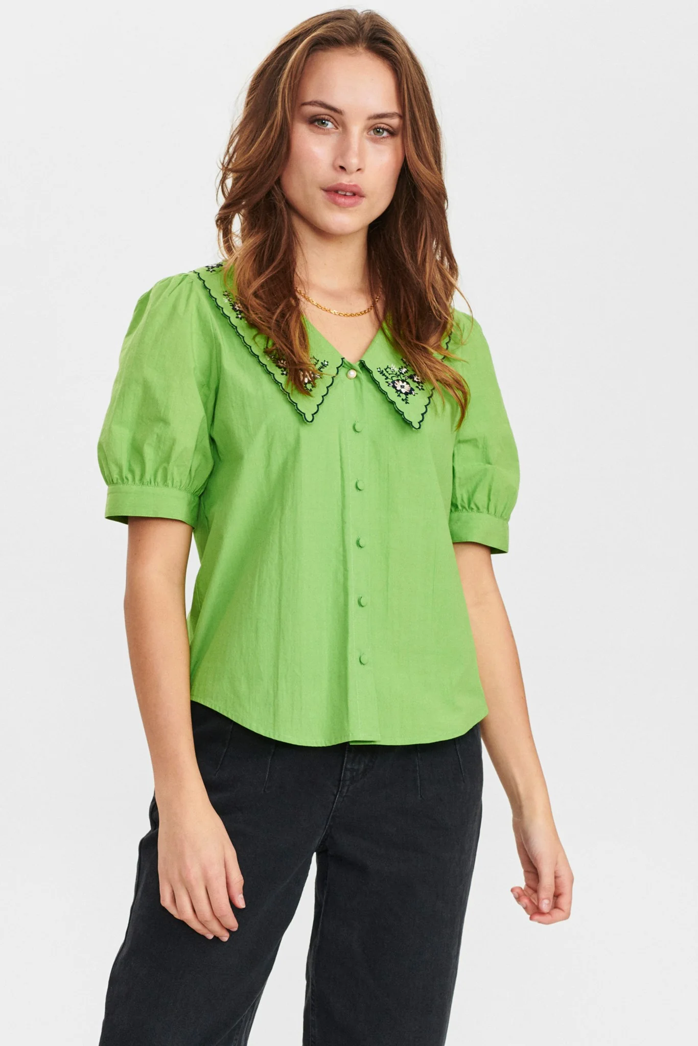 NUHILMA SHIRT - Foliage
