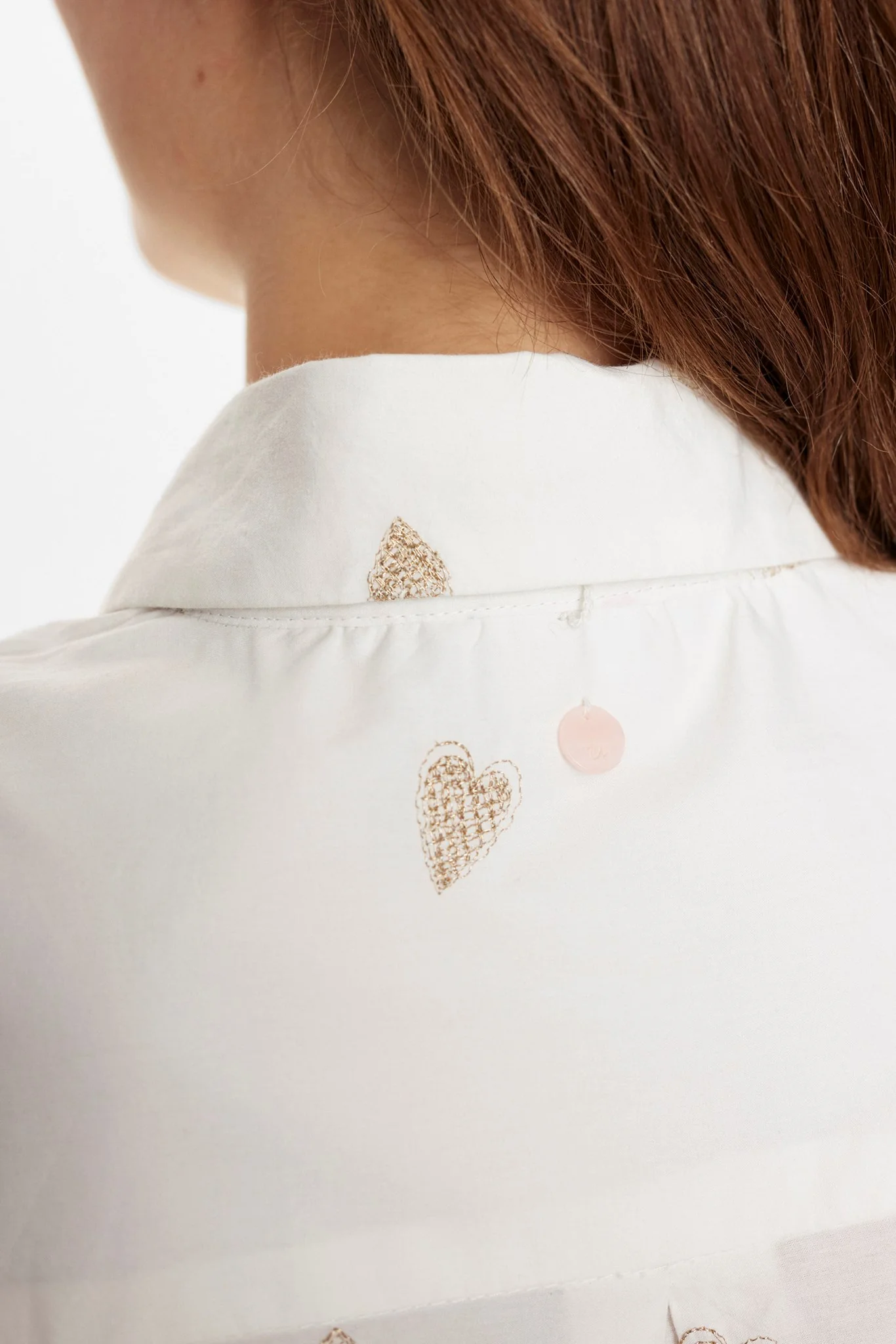 NUHONEY SHIRT W/O BOW - Cloud Dancer - Image 5