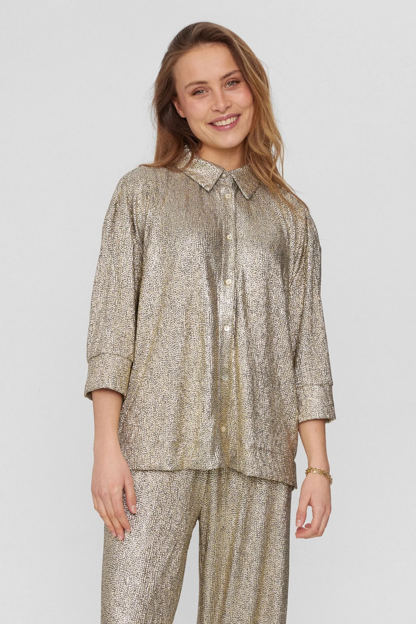 NUIDUN SHIRT - Silver