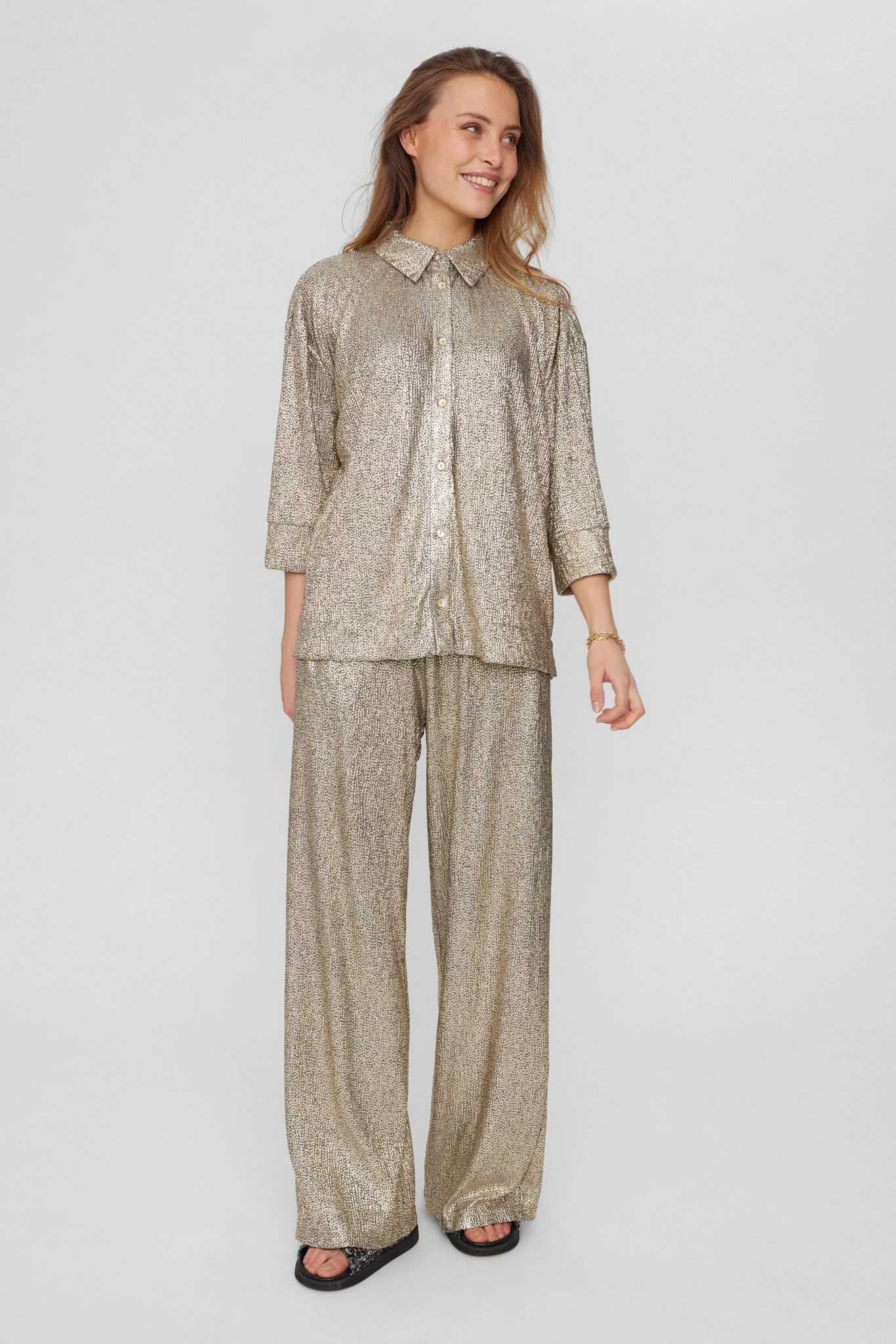 NUIDUN SHIRT - Silver - Image 3