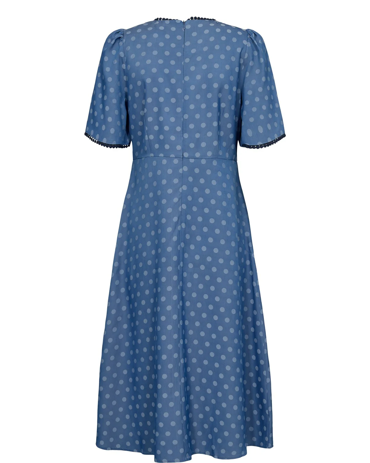 NUIMANI MIDI DRESS - Medium Blue Denim - Image 2