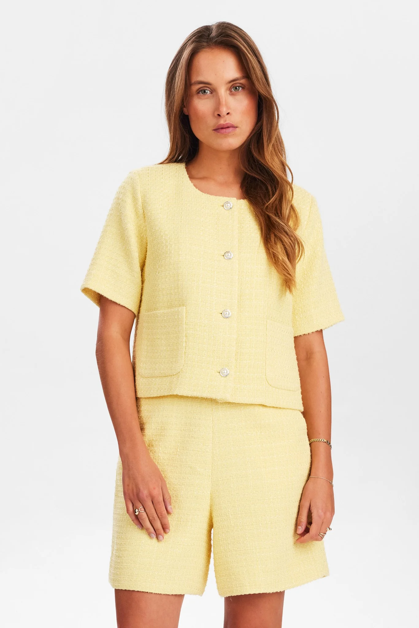 NUINDIA SS BLAZER - Golden Haze