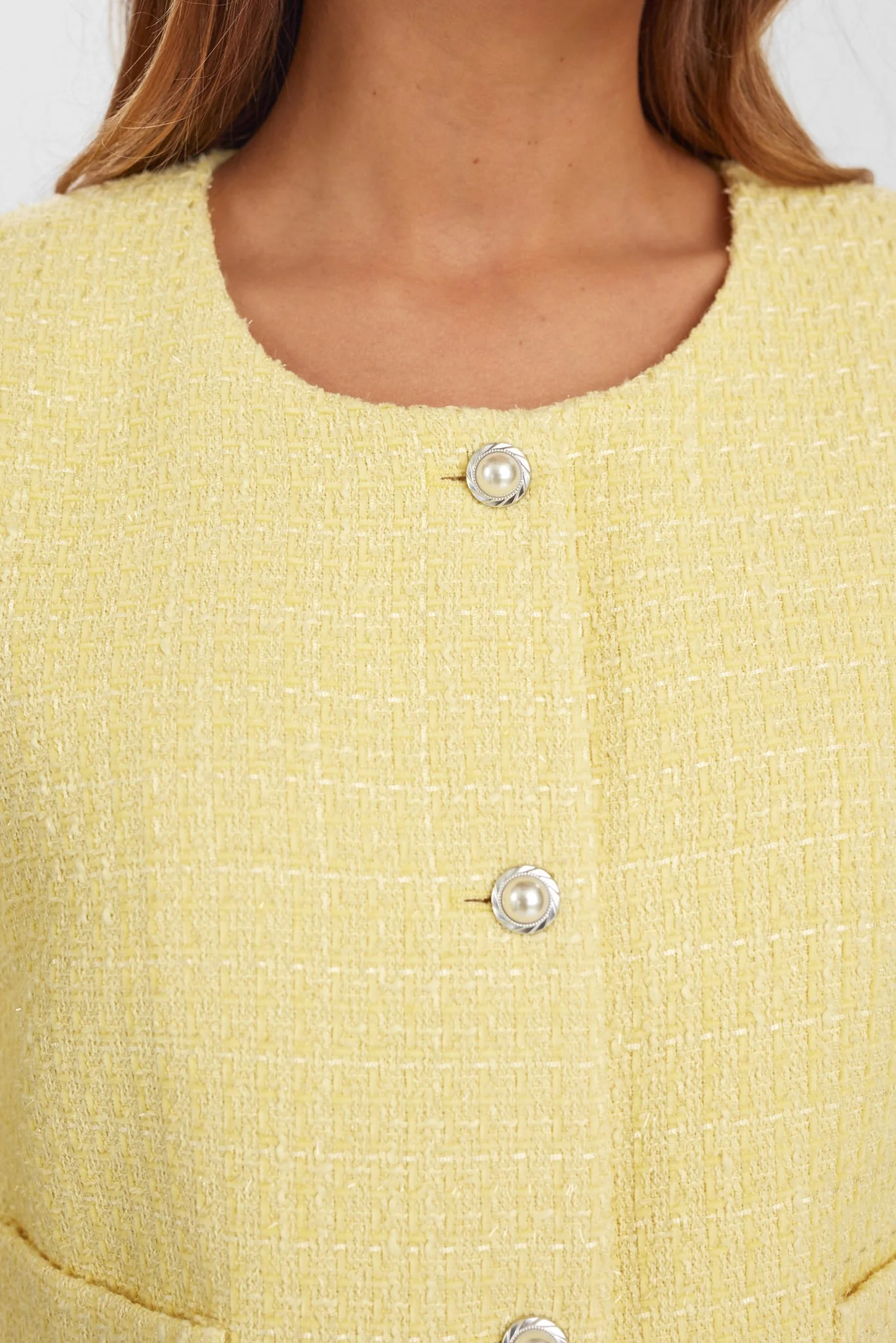 NUINDIA SS BLAZER - Golden Haze - Image 4