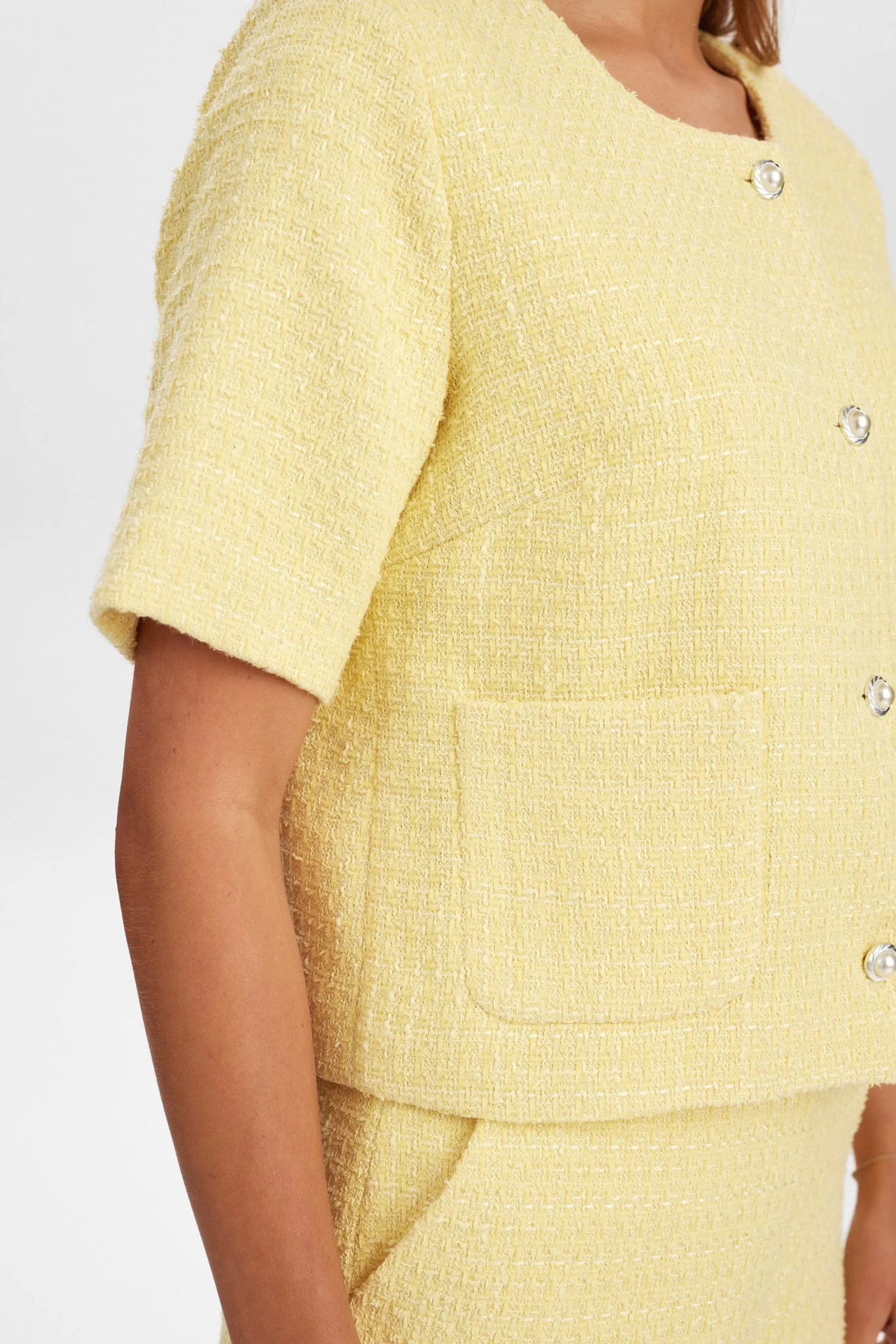 NUINDIA SS BLAZER - Golden Haze - Image 5
