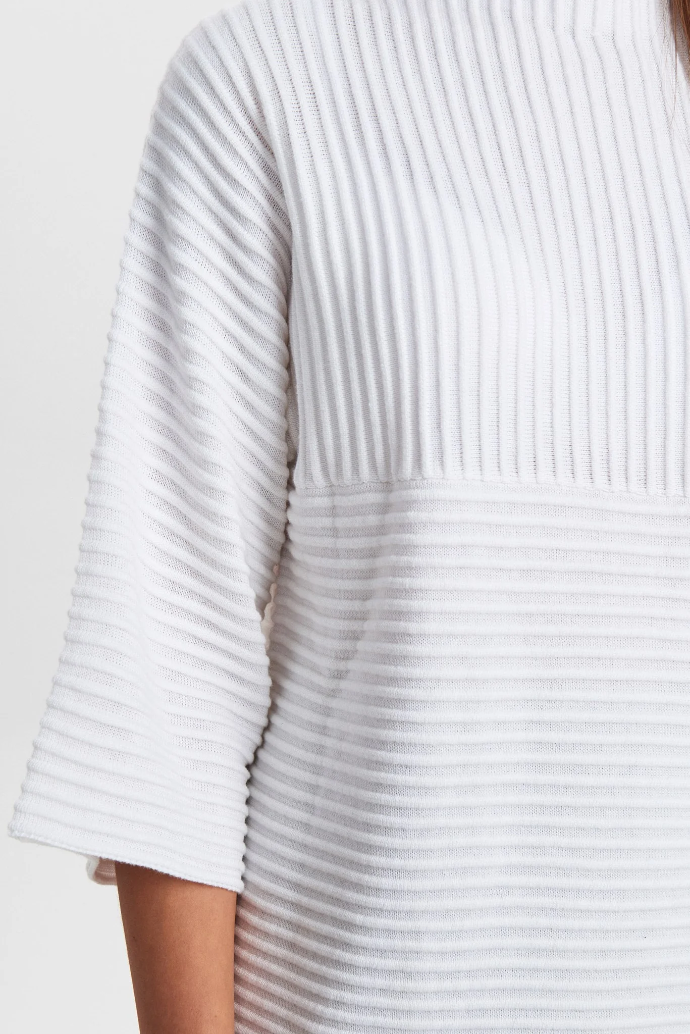 NUIRMELIN O-NECK PULLOVER-NOOS - Cloud Dancer - Image 4