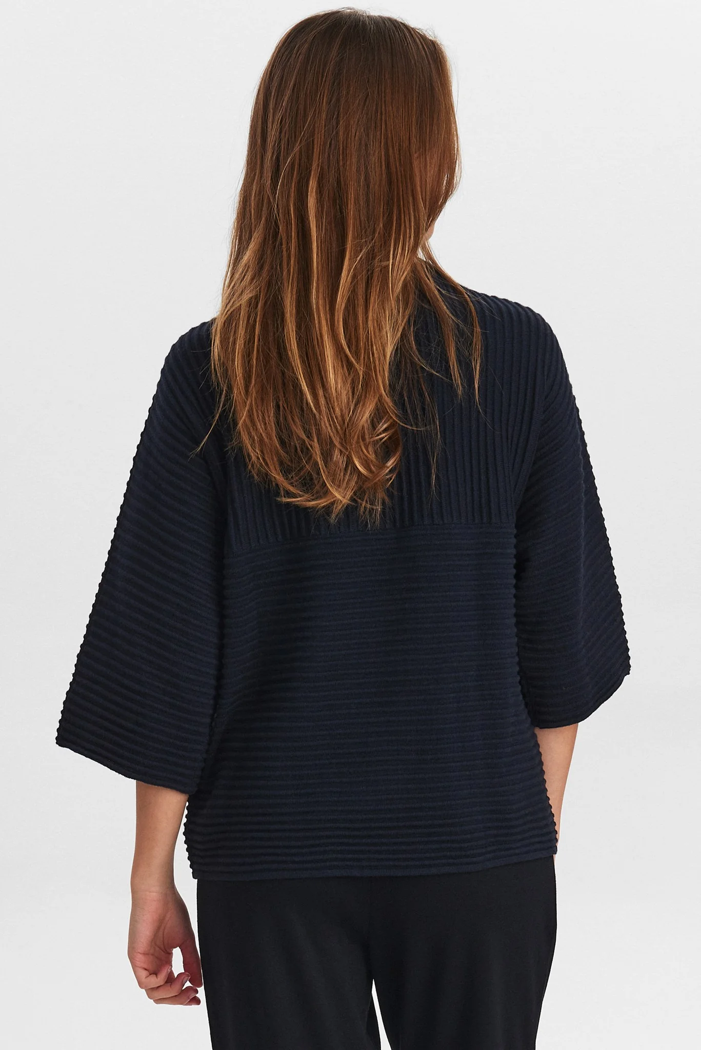 NUIRMELIN O-NECK PULLOVER-NOOS - Dark Sapphire - Image 2