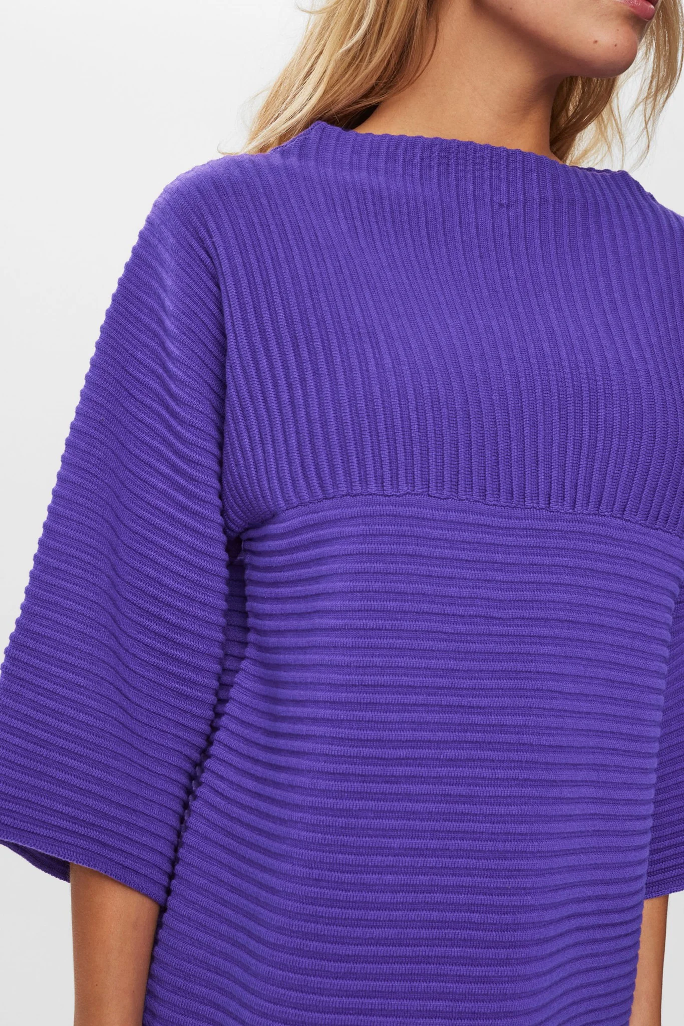 NUIRMELIN O-NECK PULLOVER-NOOS - Tillandsia Purple - Image 3