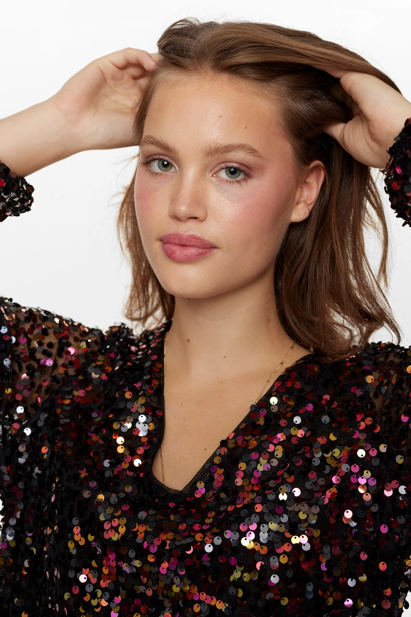NUISABELL DRESS - Gold - Image 4