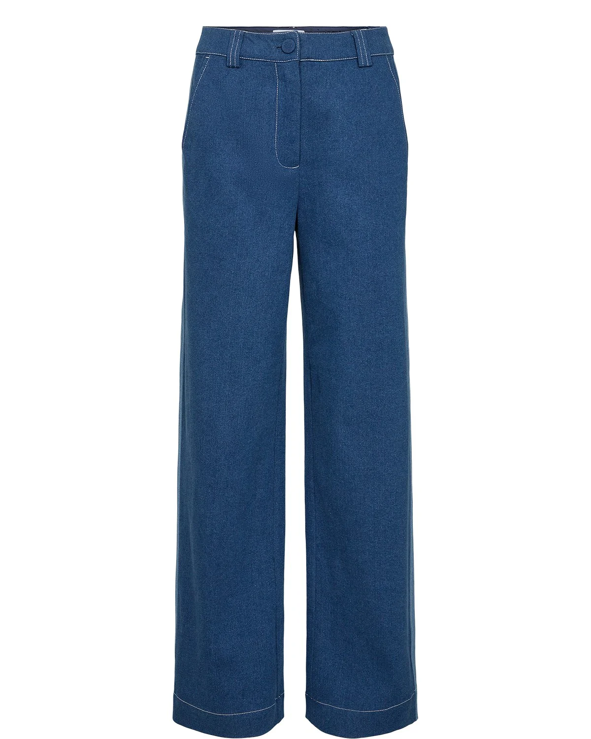 NUISADORA PANTS - Dark Blue Denim