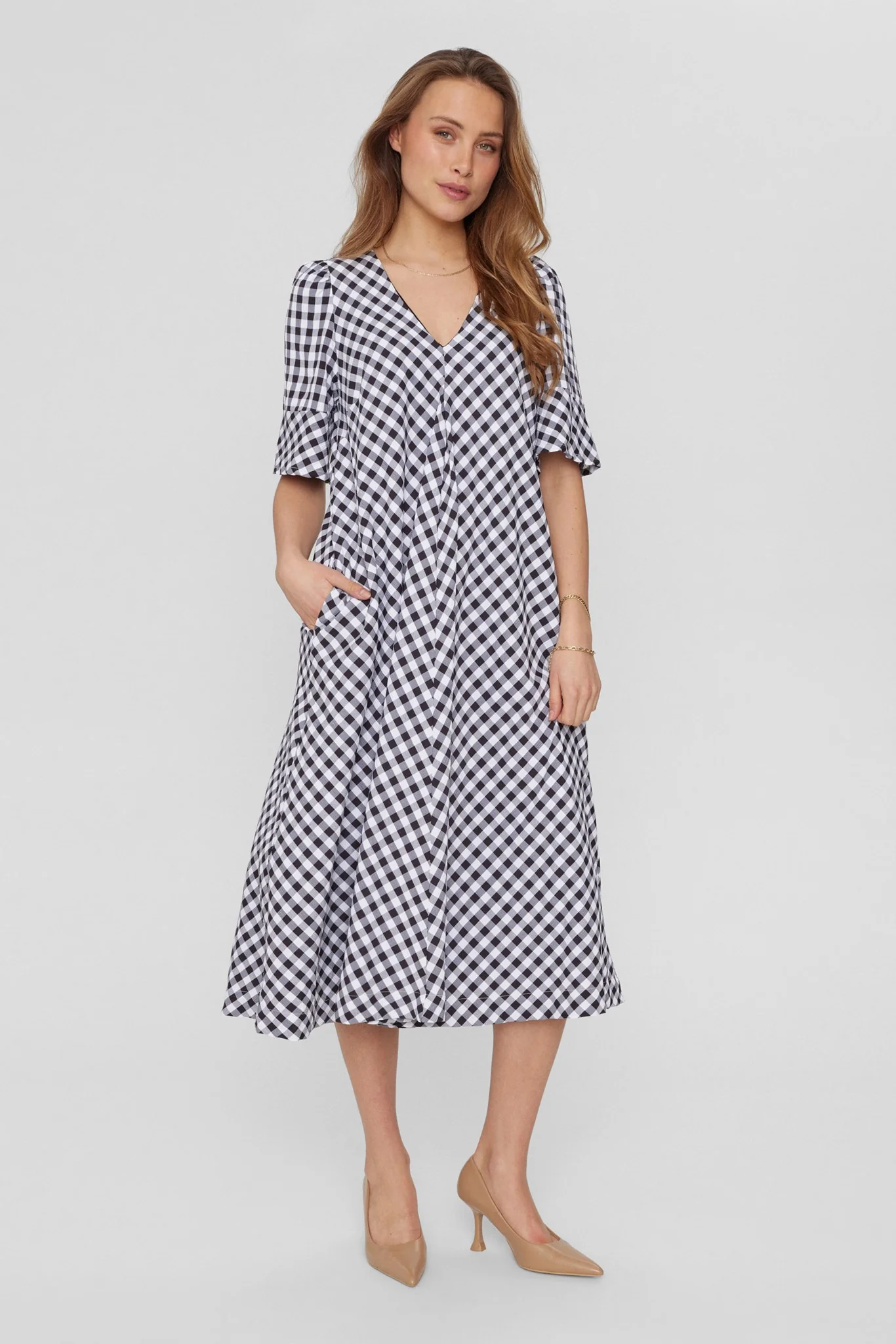 NUISSA DRESS - Caviar - Image 3