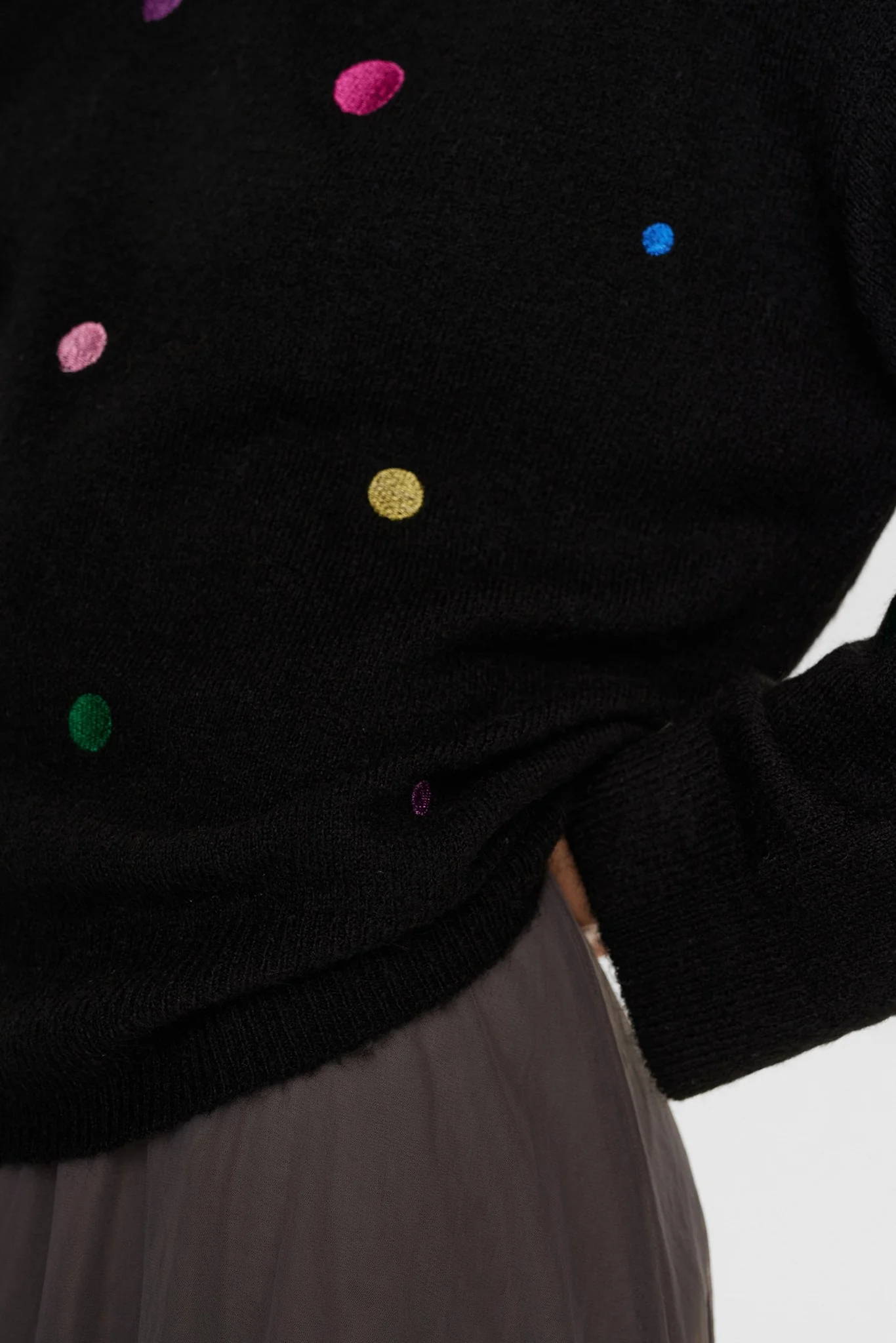 NUJASMINE PULLOVER - Caviar - Image 5
