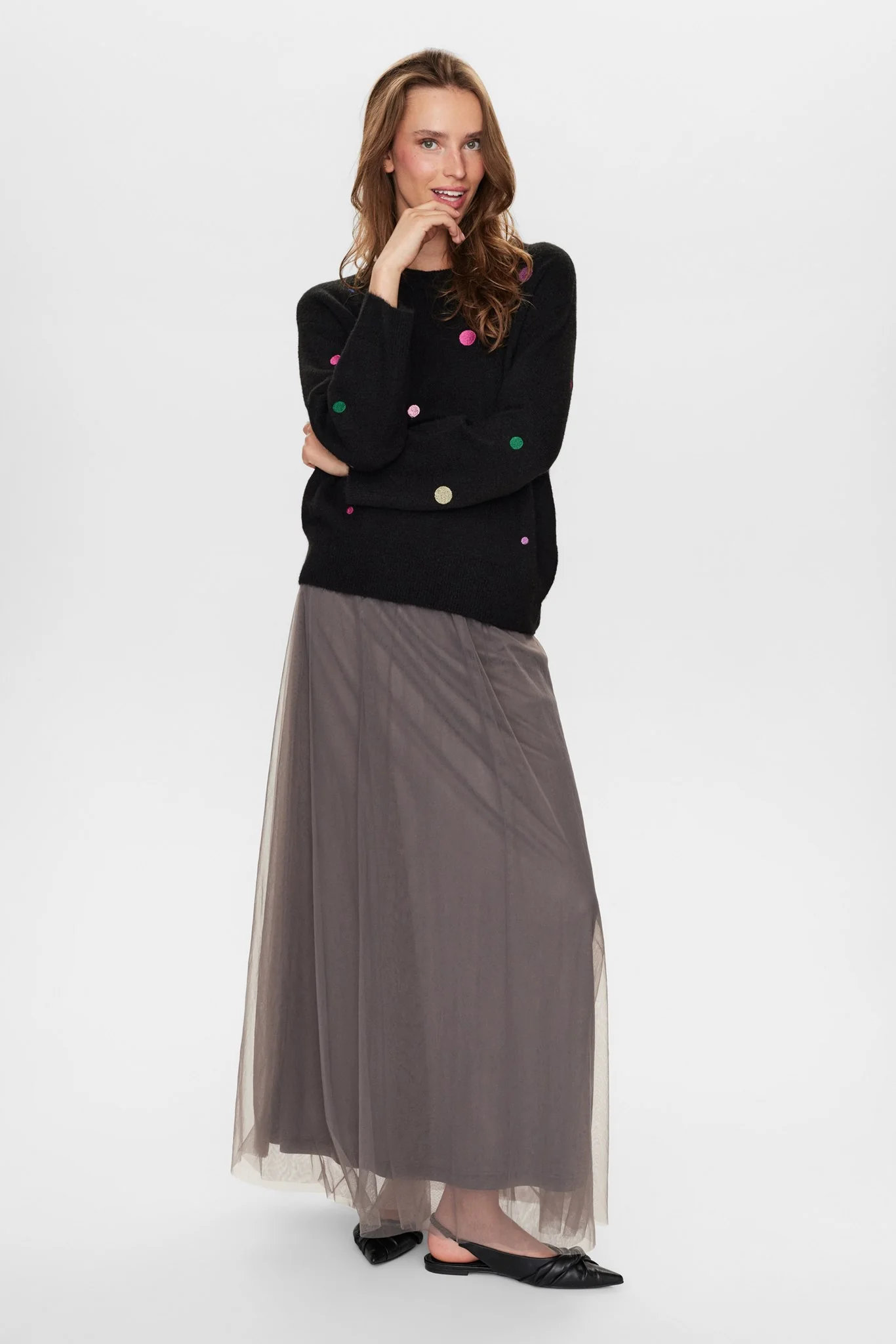 NUJASMINE PULLOVER - Caviar - Image 6