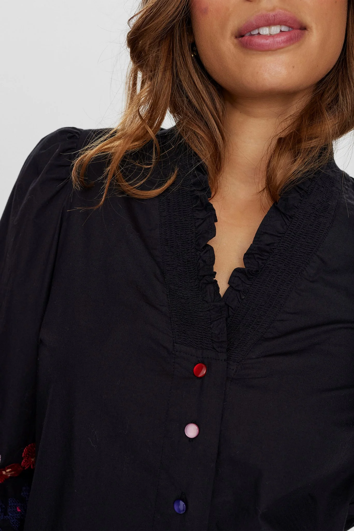 NUJASMINE SHIRT - Caviar - Image 4