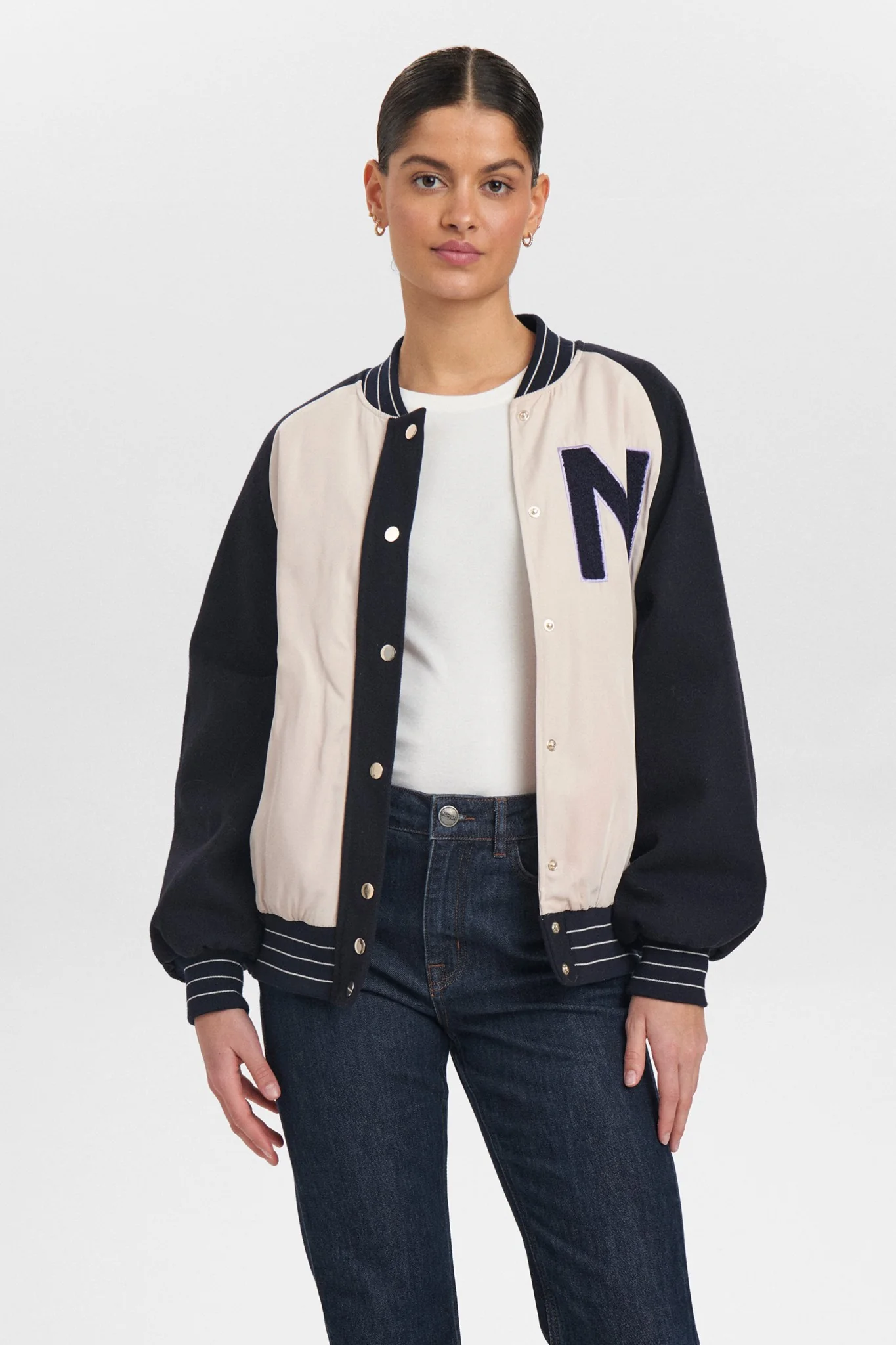 NUJENNIFER JACKET - Grey Morn