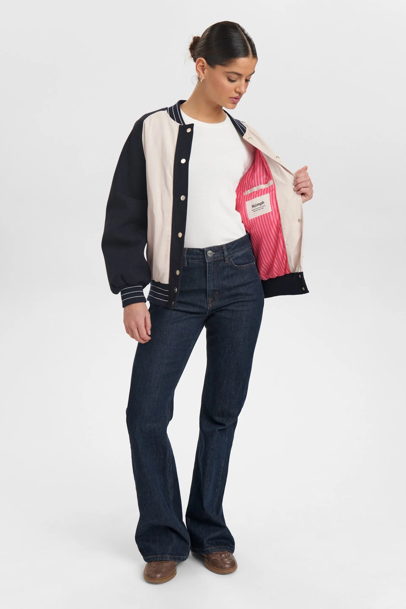 NUJENNIFER JACKET - Grey Morn - Image 3