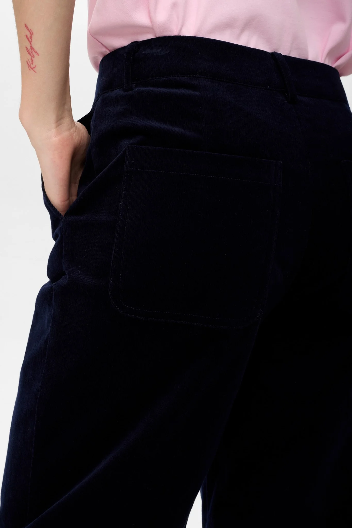 NUJOANNA PANTS - Dark Sapphire - Image 4