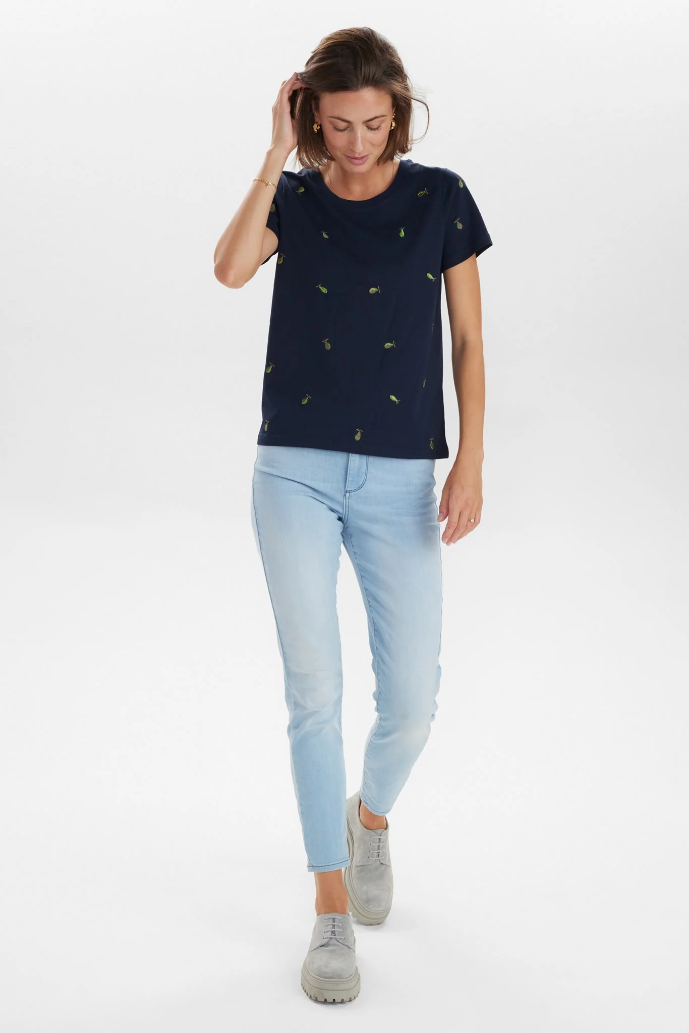 NUJOJO TEE - Dark Sapphire - Image 3