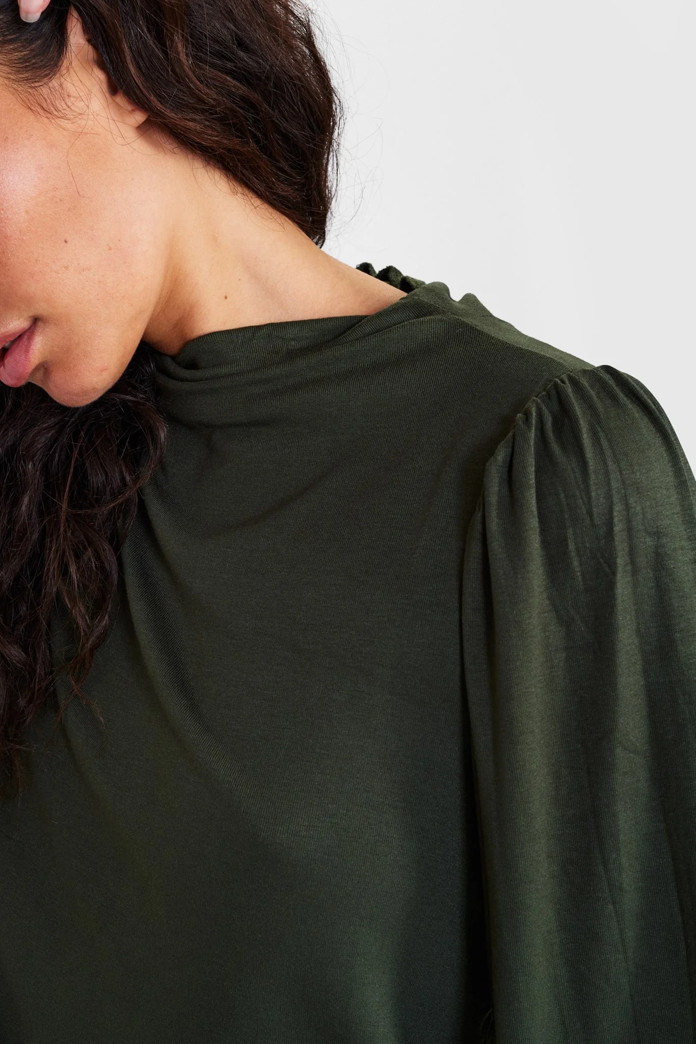NUJOSIE BLOUSE - Climbing Ivy - Image 5