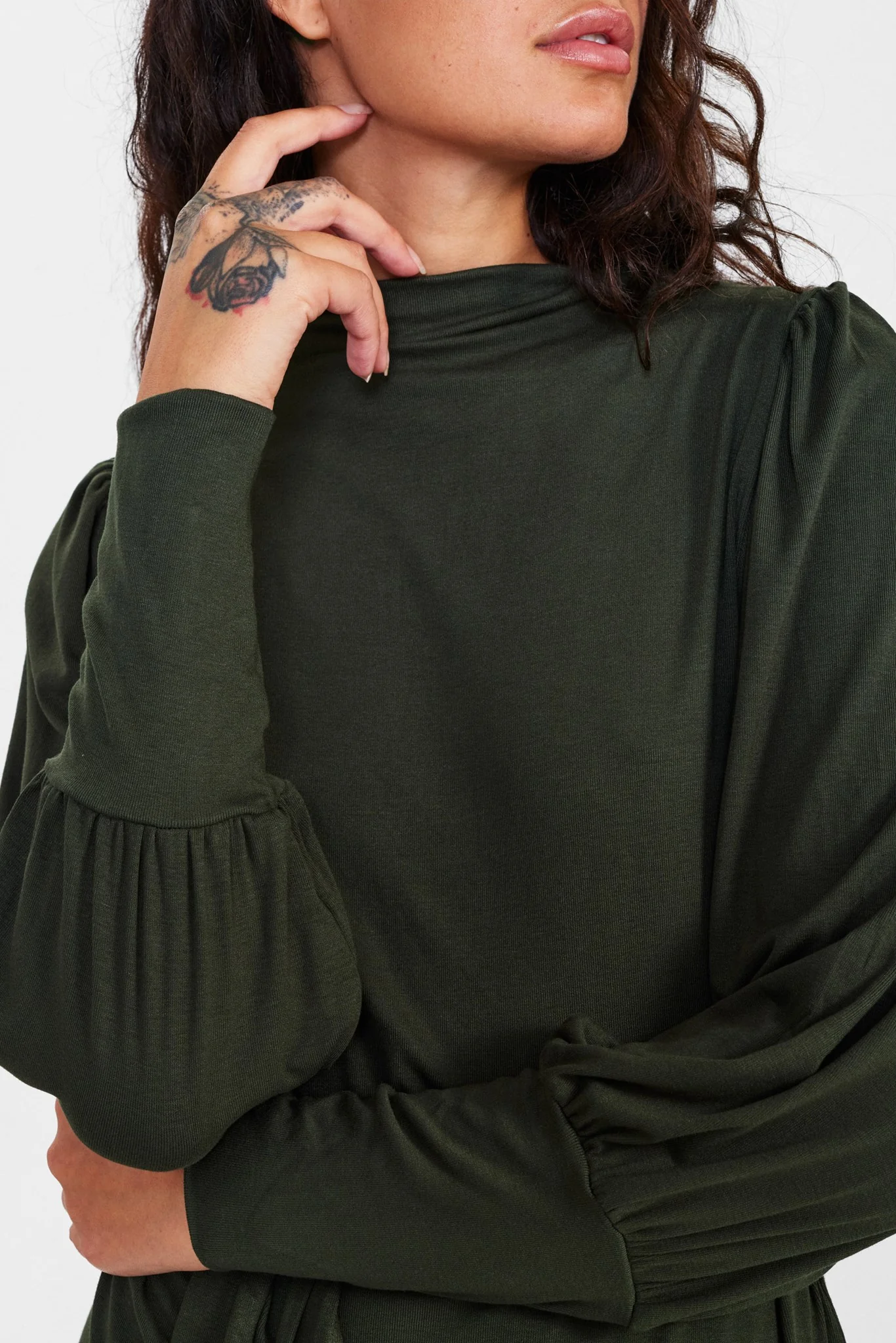NUJOSIE DRESS - Climbing Ivy - Image 5