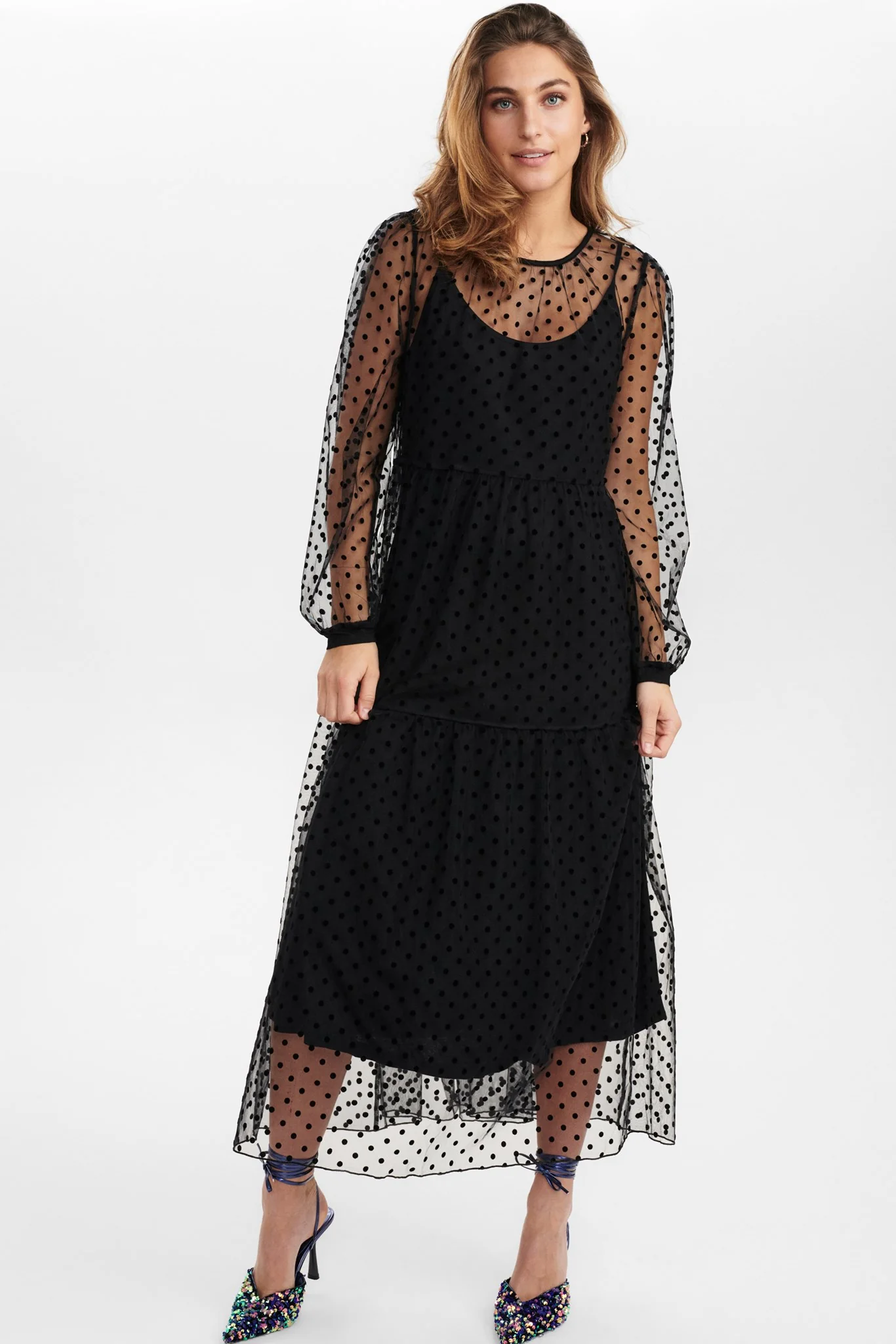 NUJULIETTE DRESS - Caviar - Image 3