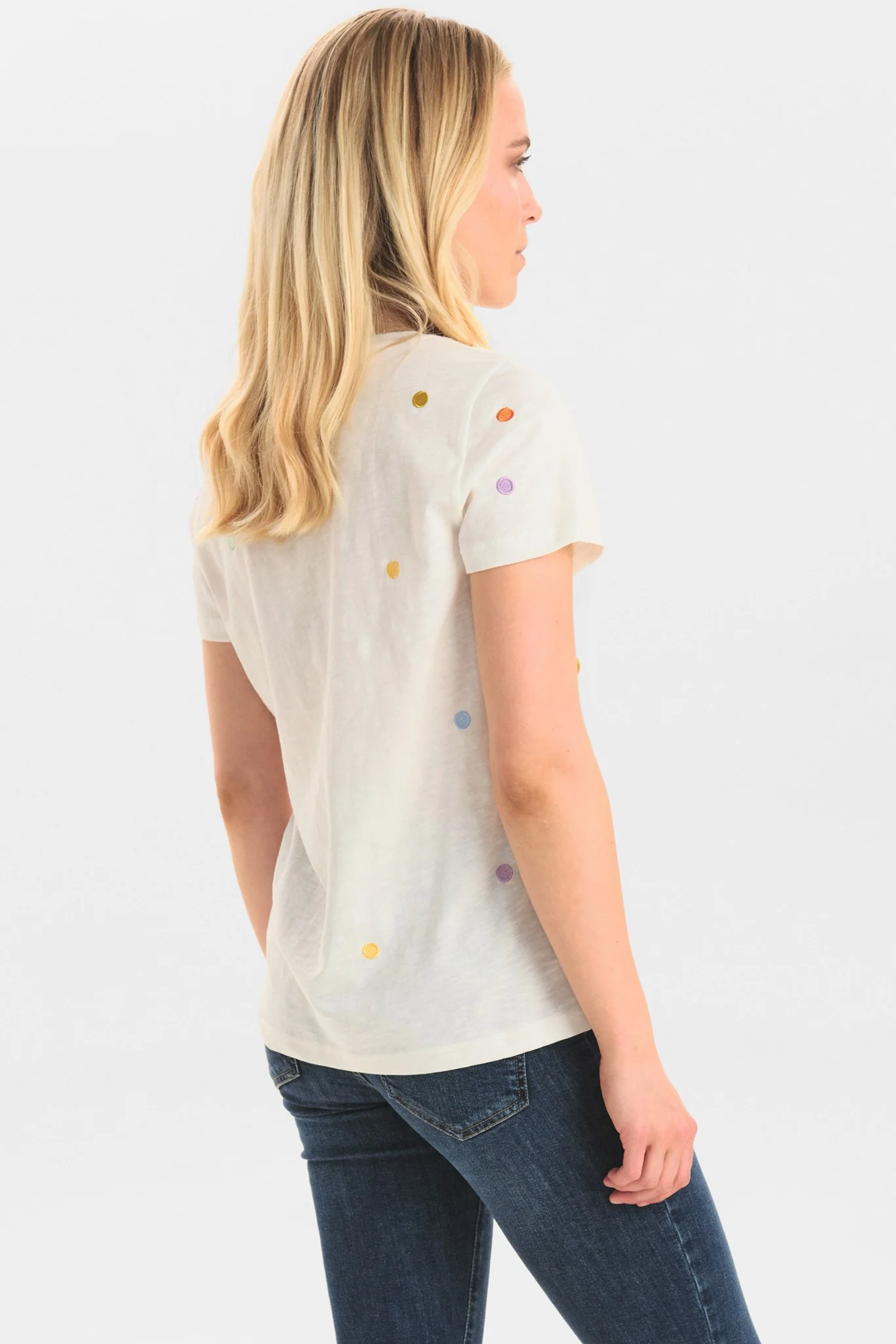 NUJULY TEE - Cloud Dancer - Image 2