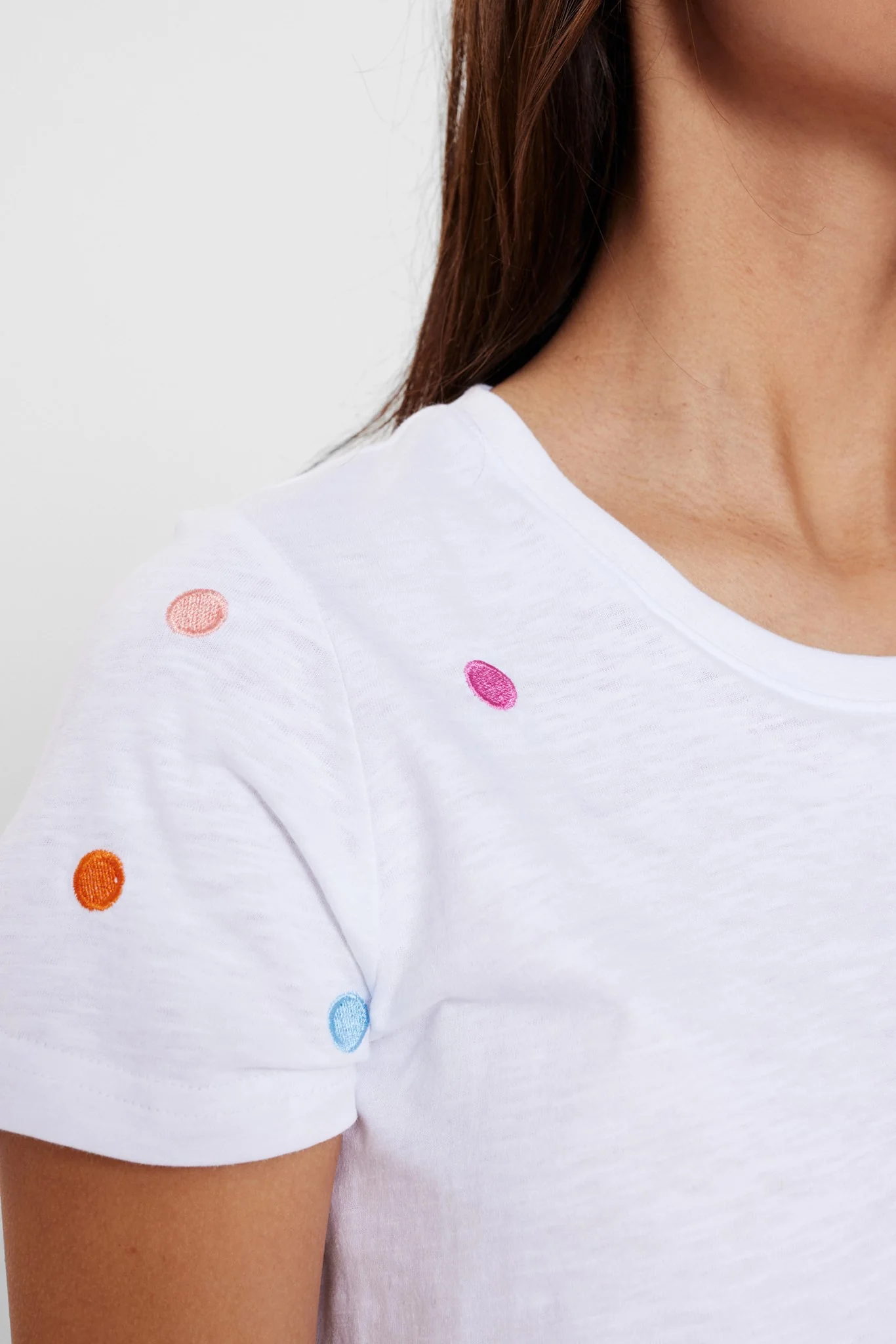 NUJULY TEE - GOTS - Bright White - Image 4