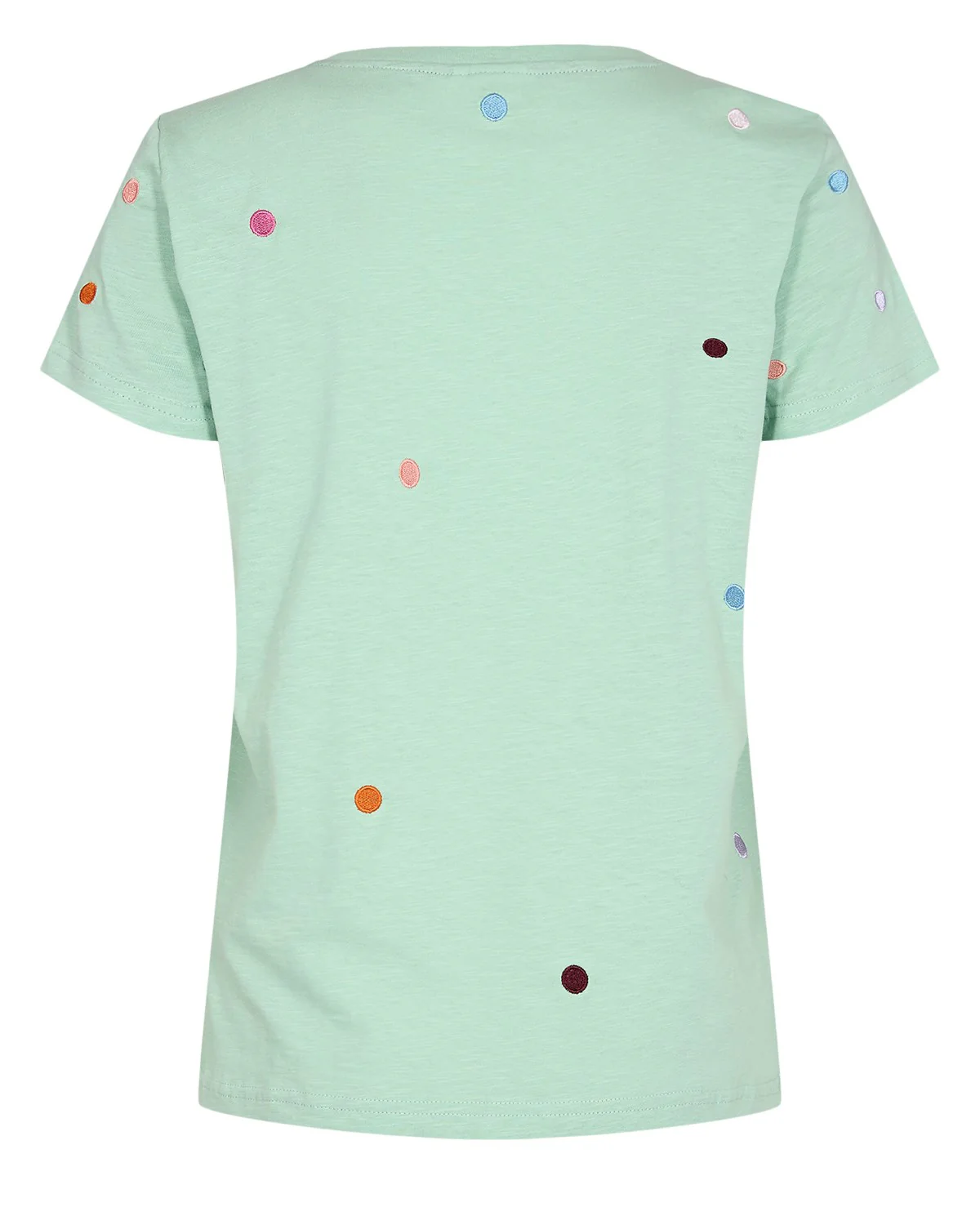NUJULY TEE - GOTS - Grayed Jade - Image 2