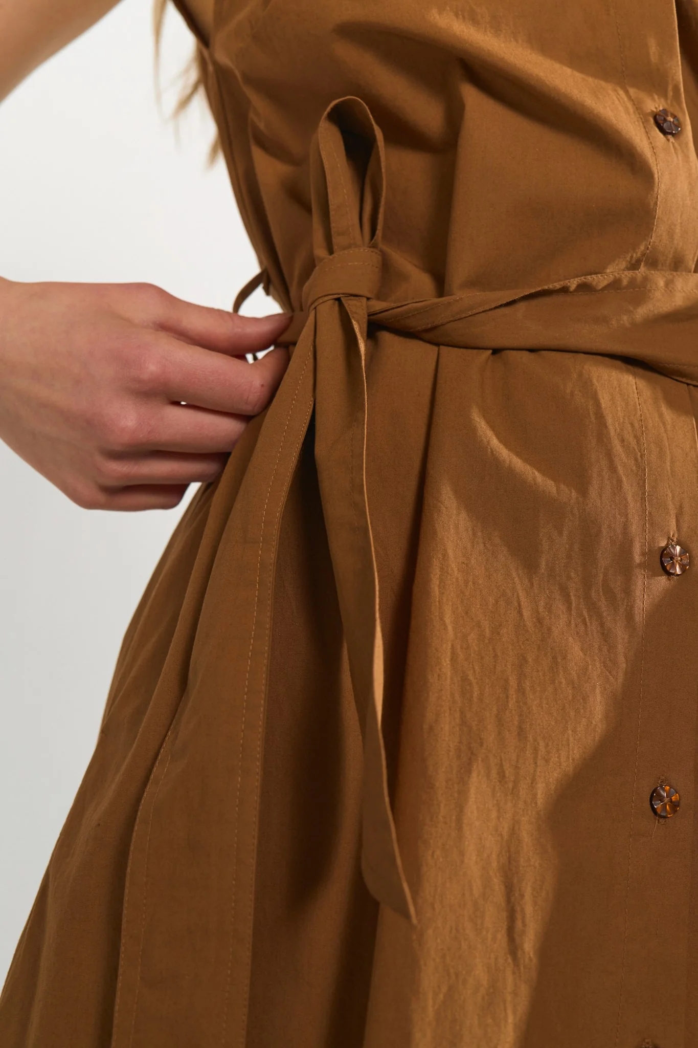 NUJUMA COTTON SHIRT DRESS  - Dachshund - Image 5