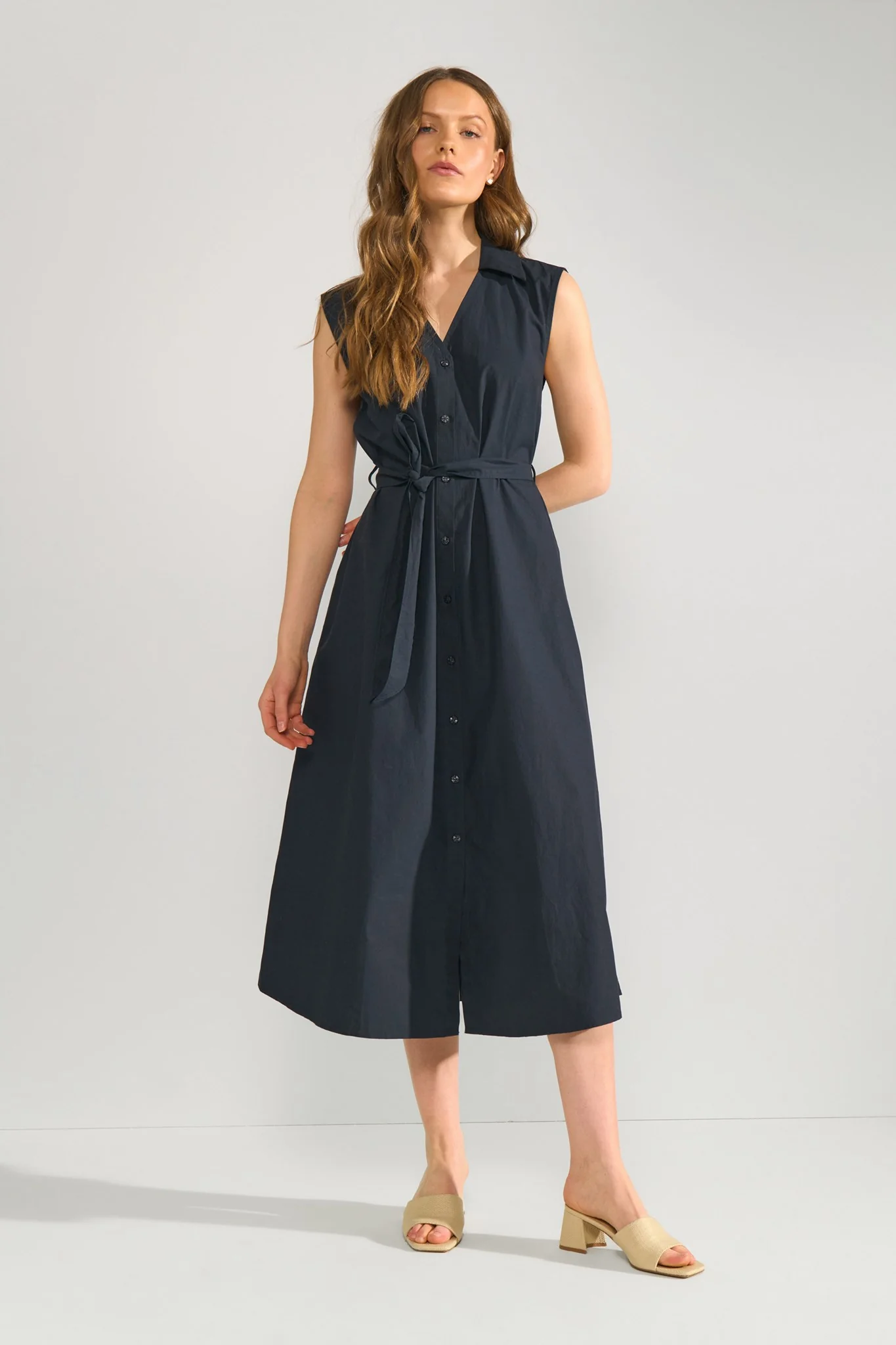 NUJUMA COTTON SHIRT DRESS  - Salute - Image 3