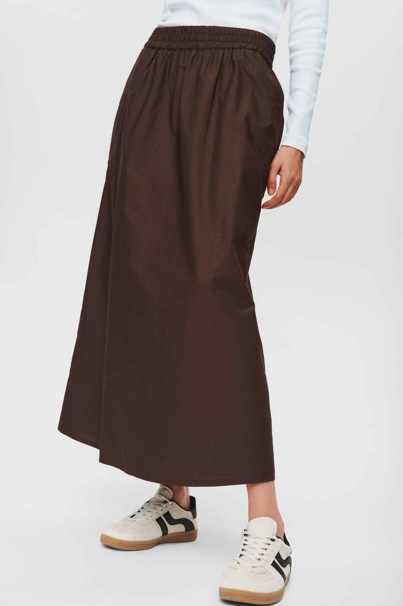 NUJUNY LONG SKIRT - Black Coffee - Image 6