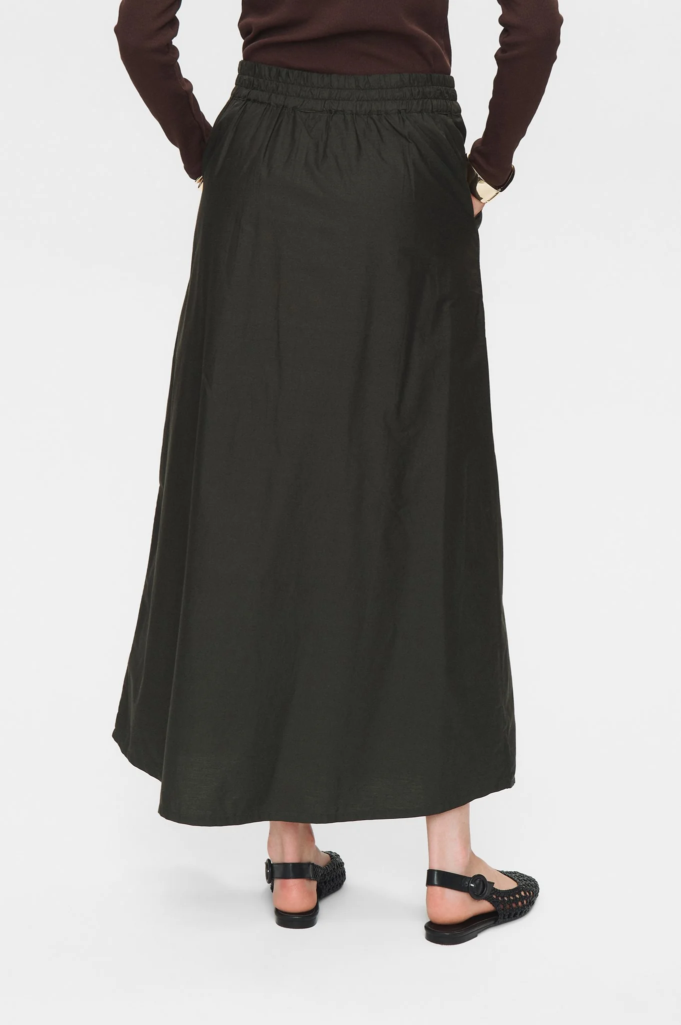 NUJUNY LONG SKIRT - Rosin - Image 2