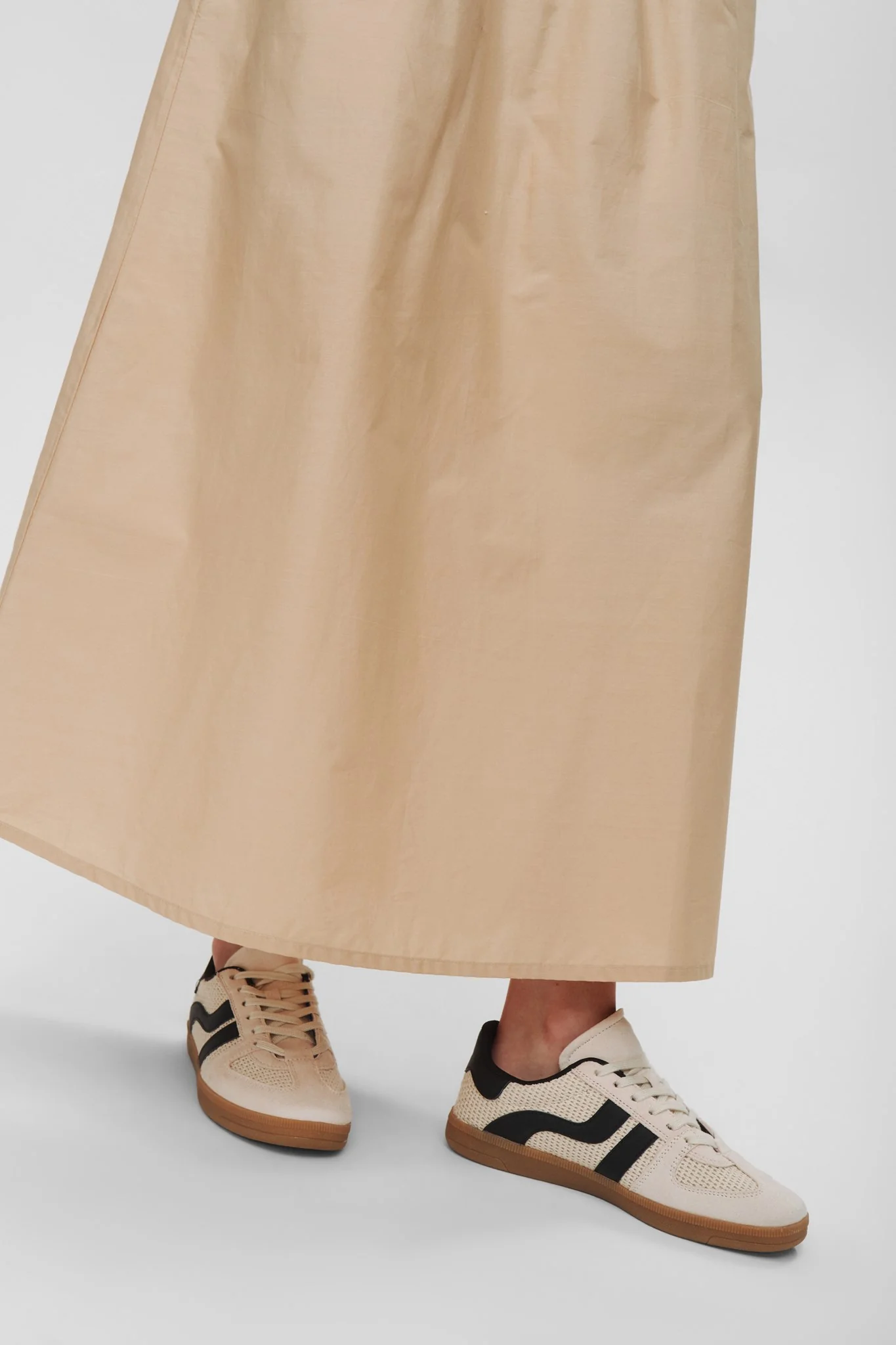NUJUNY LONG SKIRT - Sesame - Image 5