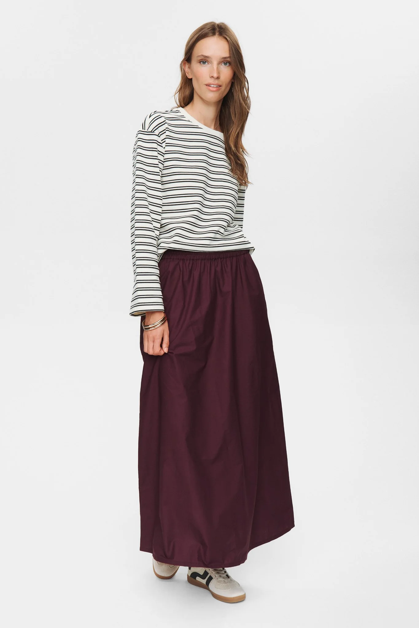 NUJUNY LONG SKIRT - Winetasting - Image 3