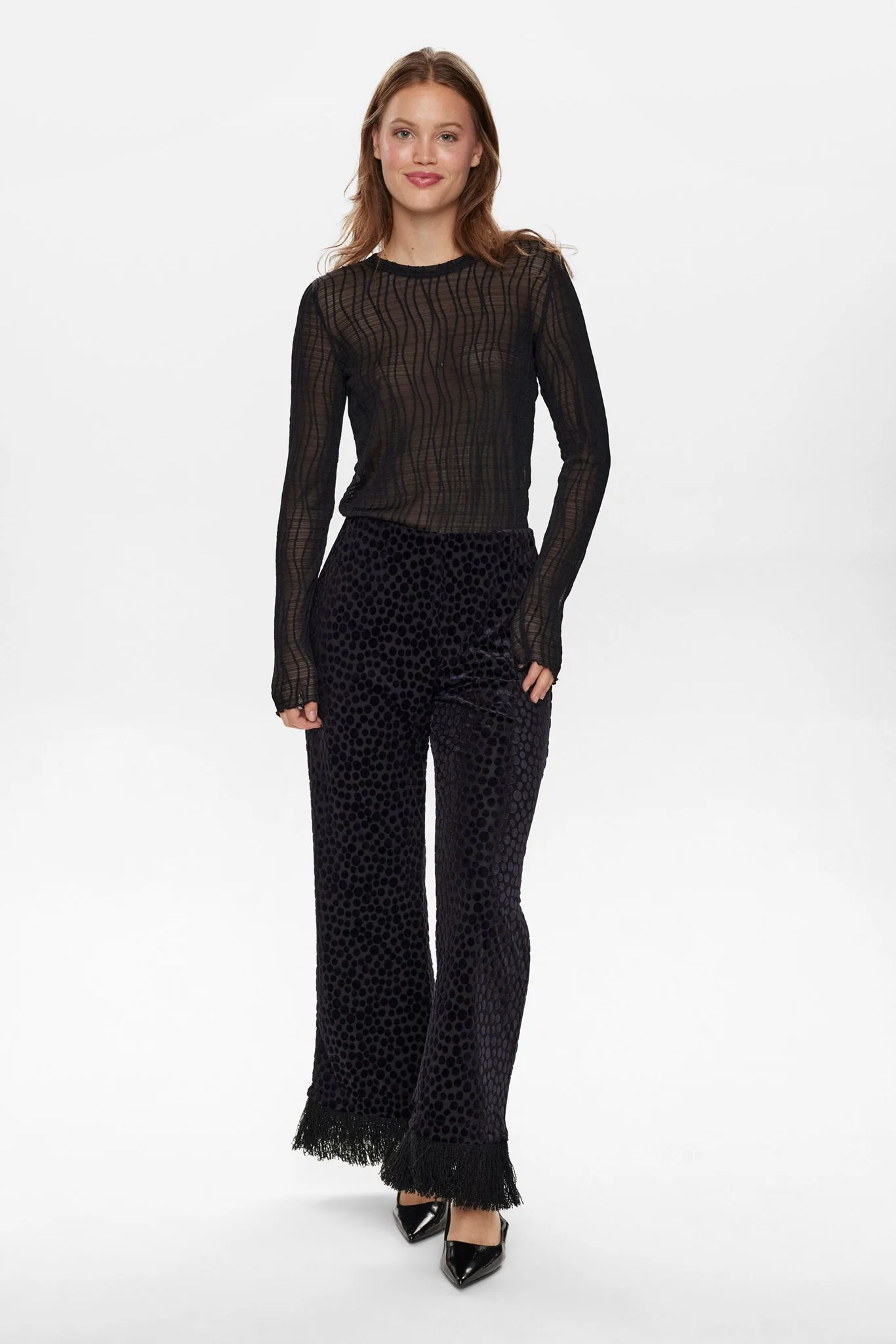 NUKACY BLOUSE - Caviar - Image 3