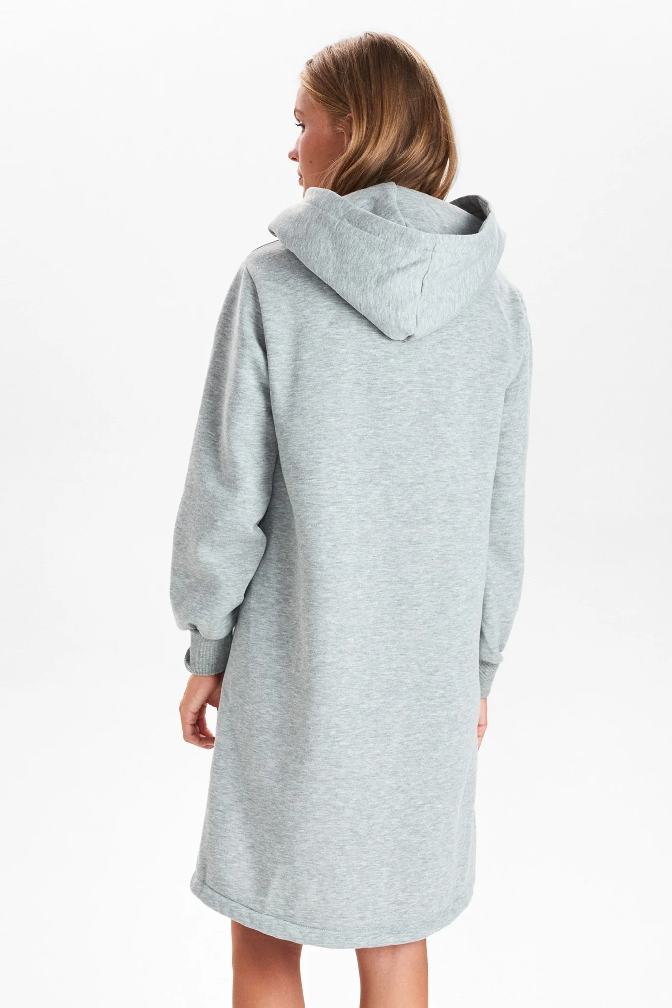 NUKALLI SWEAT DRESS - Medium Grey mel - Image 2