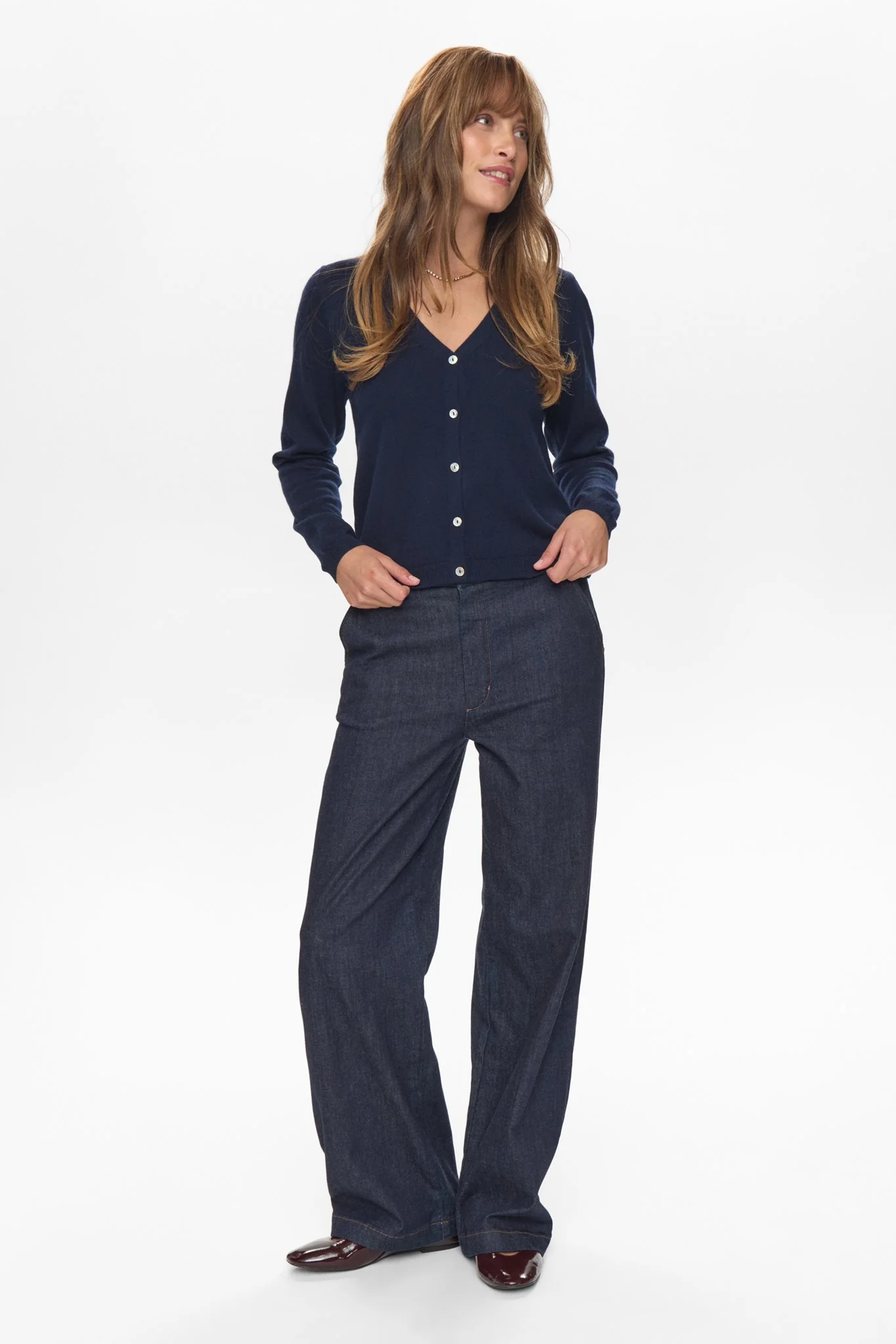 NUKALLY CARDIGAN - Dark Sapphire - Image 3
