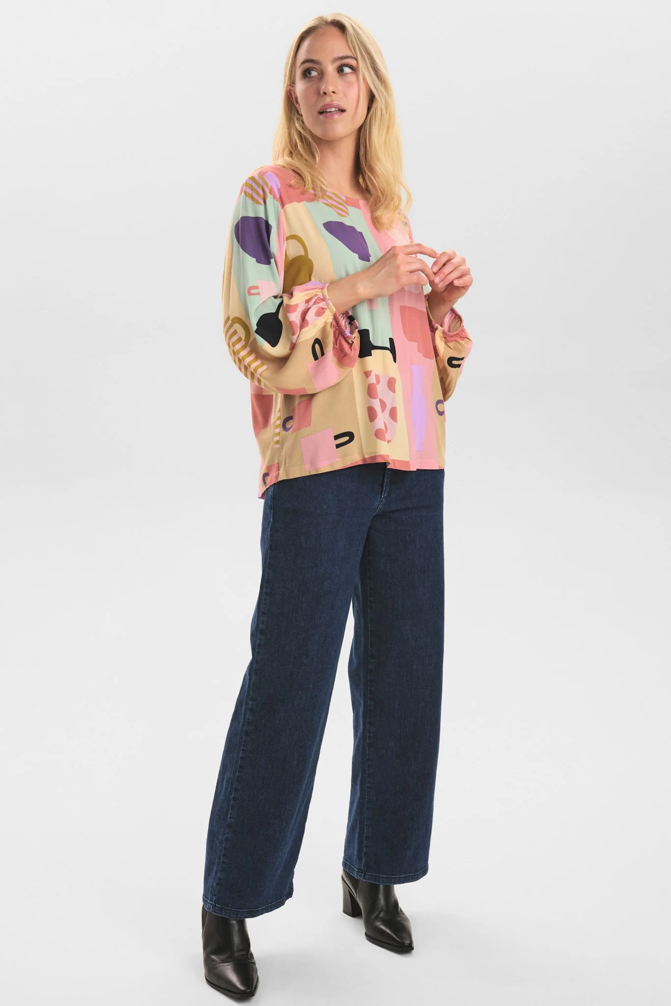 NUKAMILIA BLOUSE - Mellow Rose - Image 3