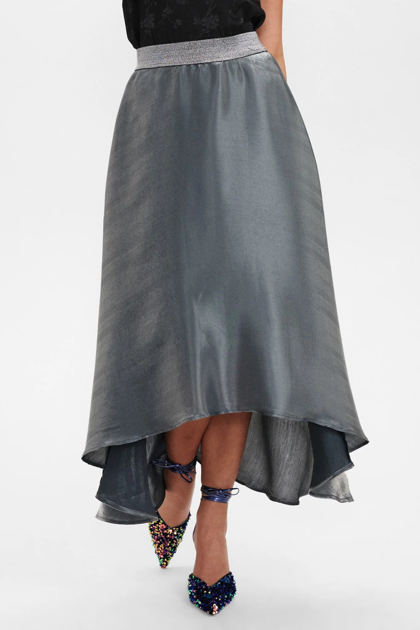 NUKAMMI SKIRT PA - Silver