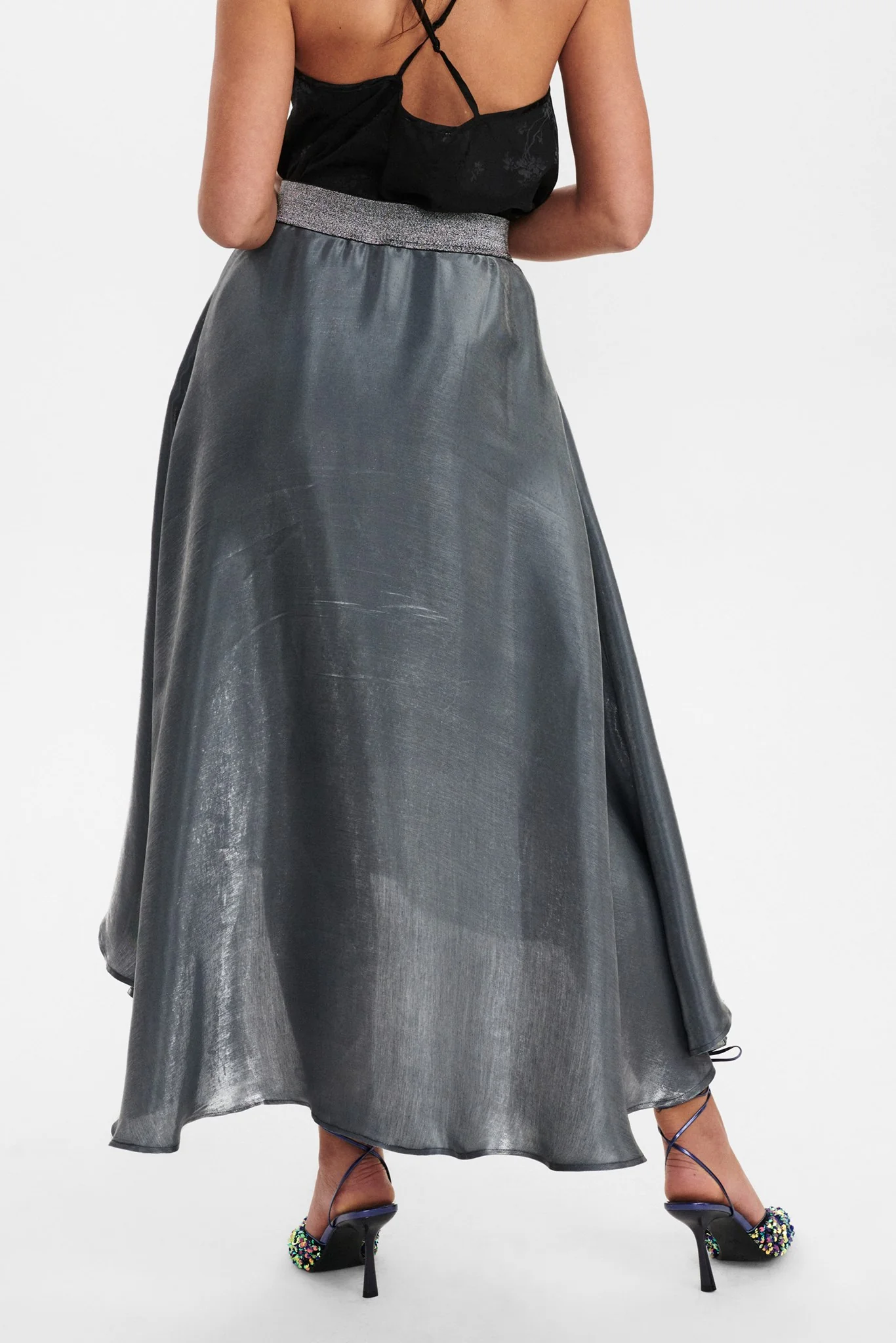 NUKAMMI SKIRT PA - Silver - Image 2