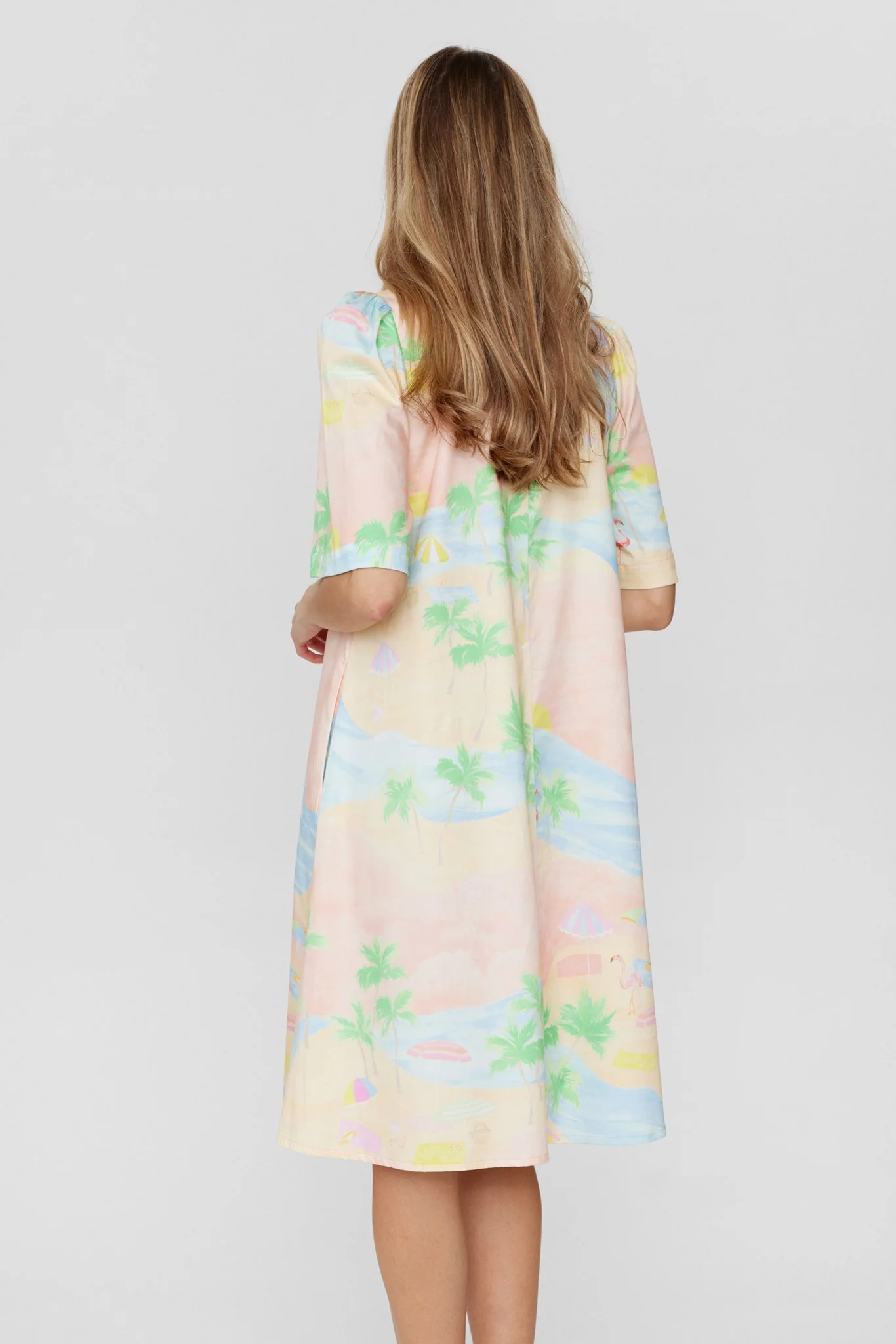 NUKARMEN DRESS - Clear Sky - Image 2