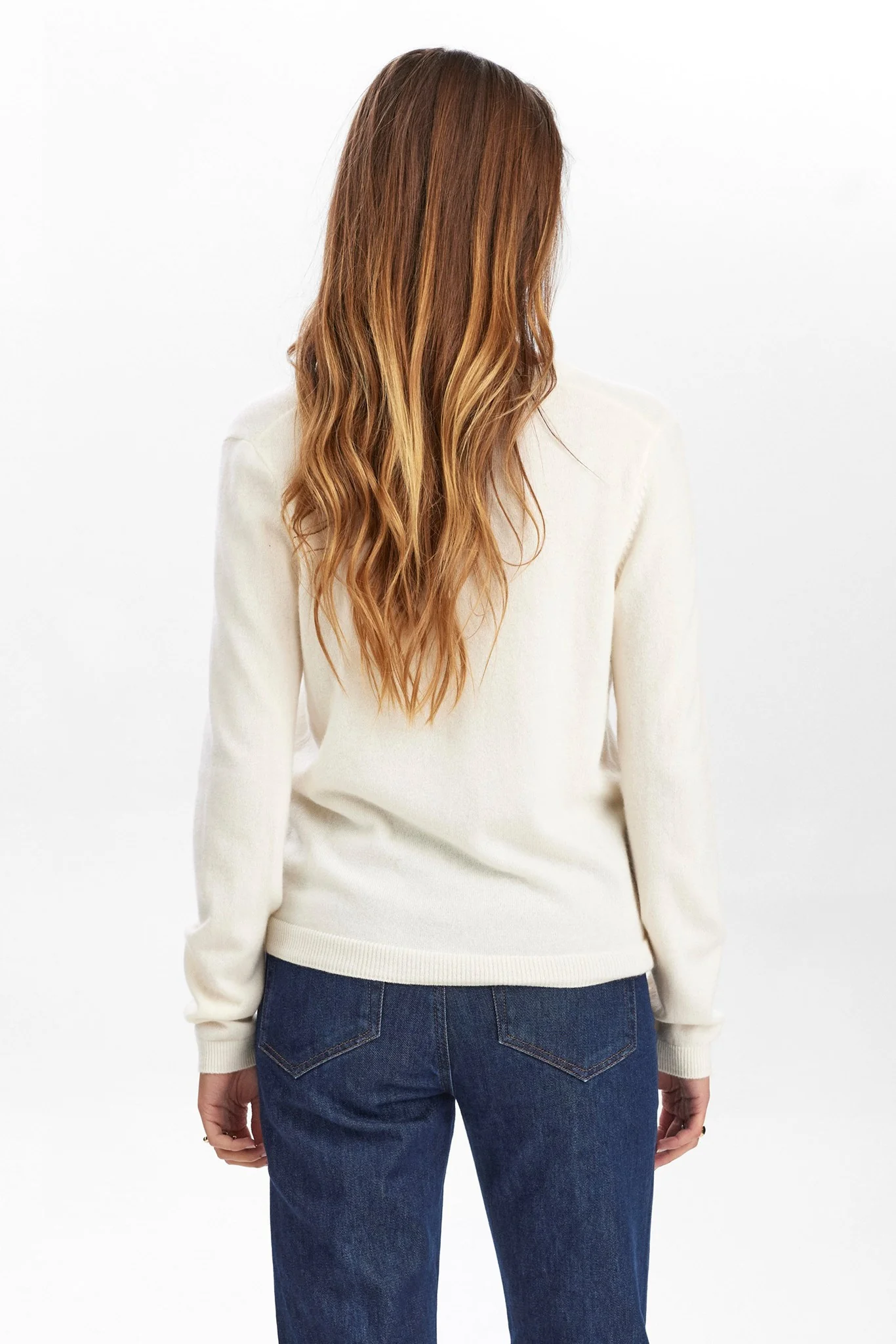 NUKASHA CARDIGAN - Cloud Dancer - Image 2