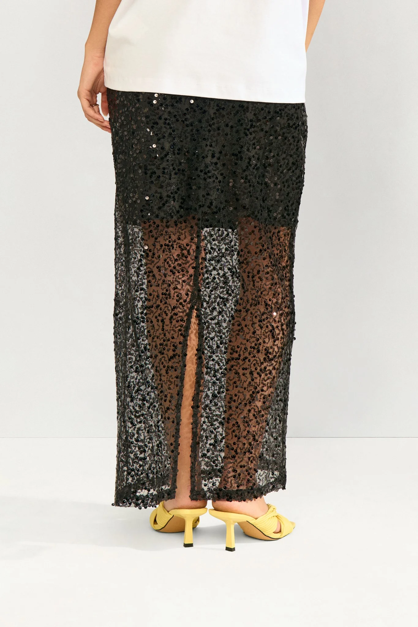 NUKASIA SKIRT  - Caviar - Image 2