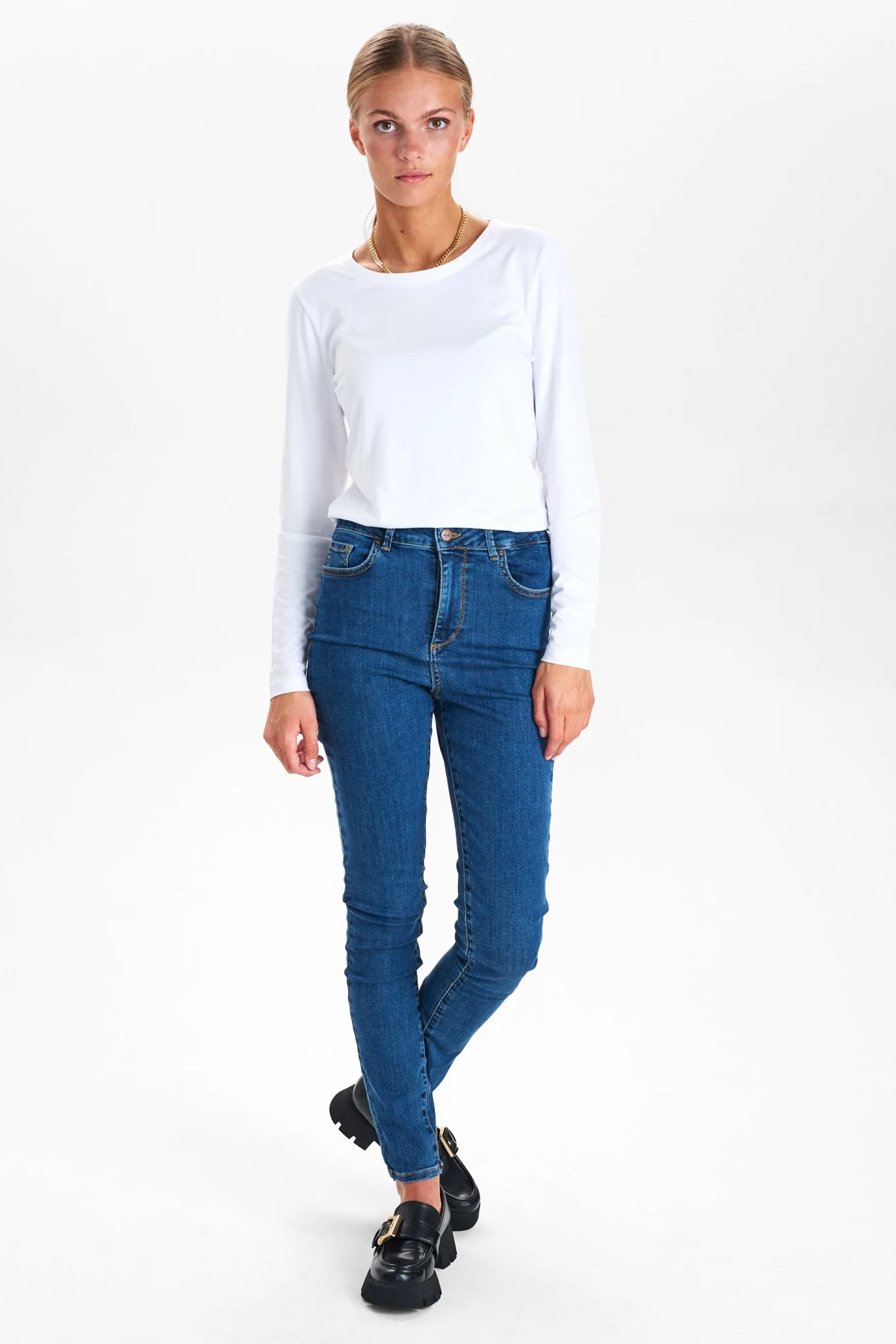 NUKAZUMI LS BLOUSE - NOOS - Bright White - Image 3